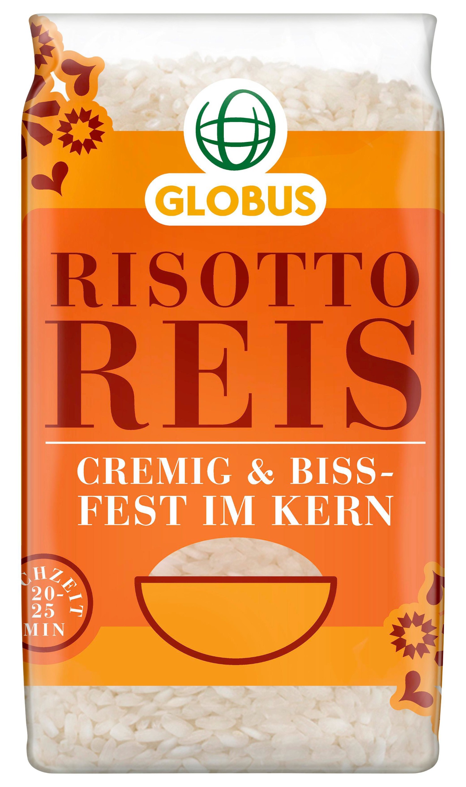 Trvanlivé potraviny - Globus Rýže na rizoto 500g