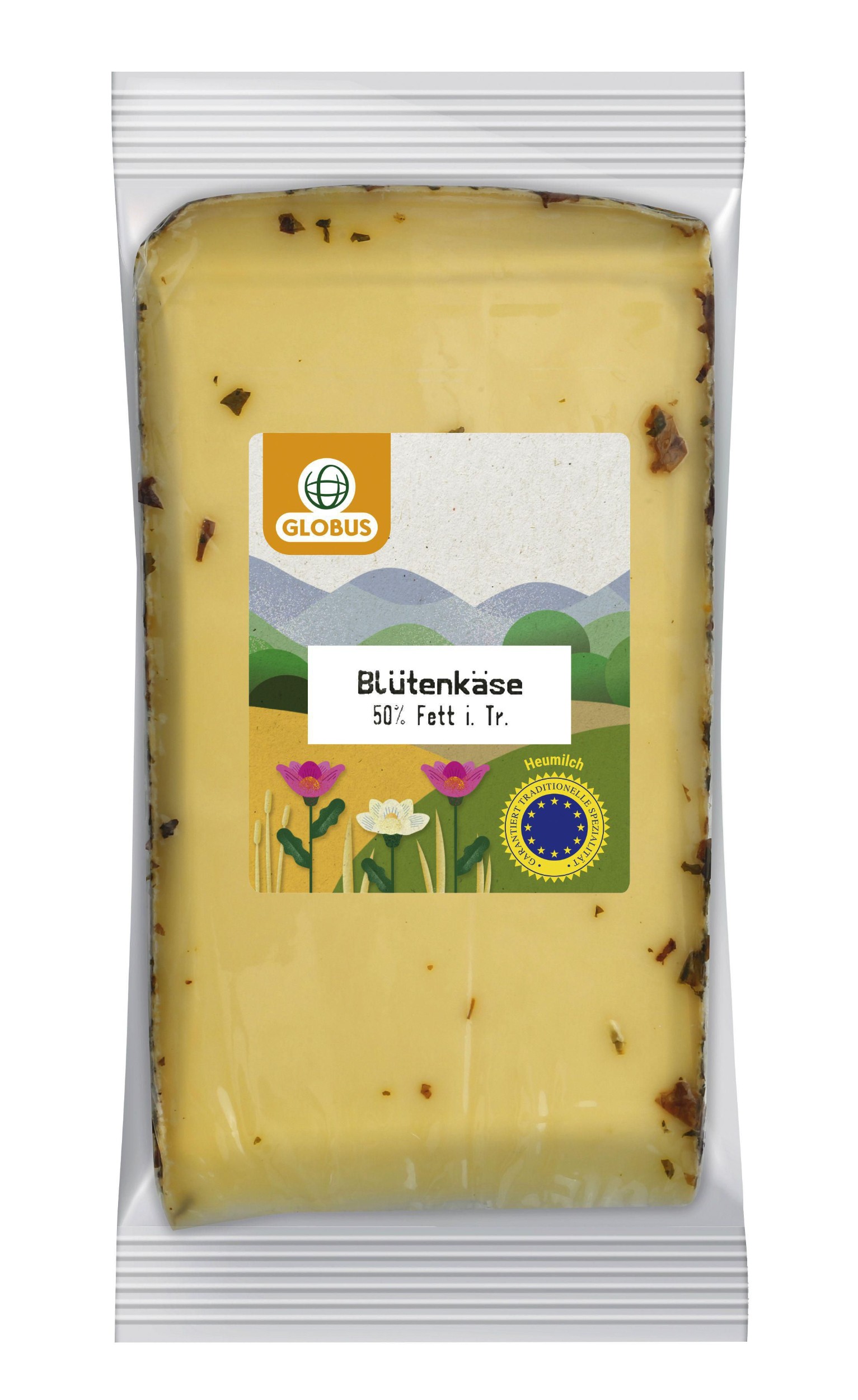 Mléčné a chlazené - Globus Sýr se sennými květy 200g