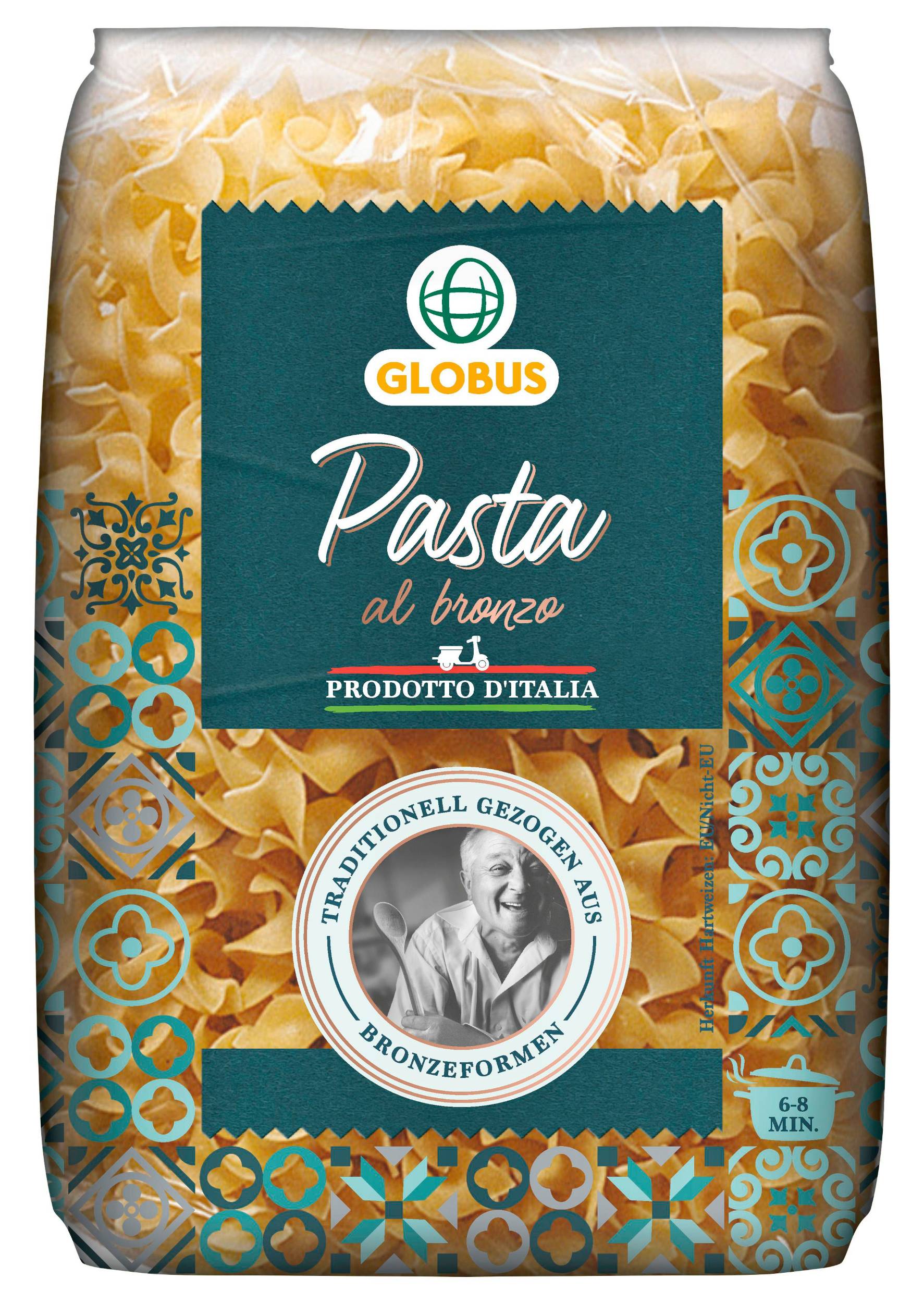 Trvanlivé potraviny - Globus Těstoviny semolinové drehband 500g