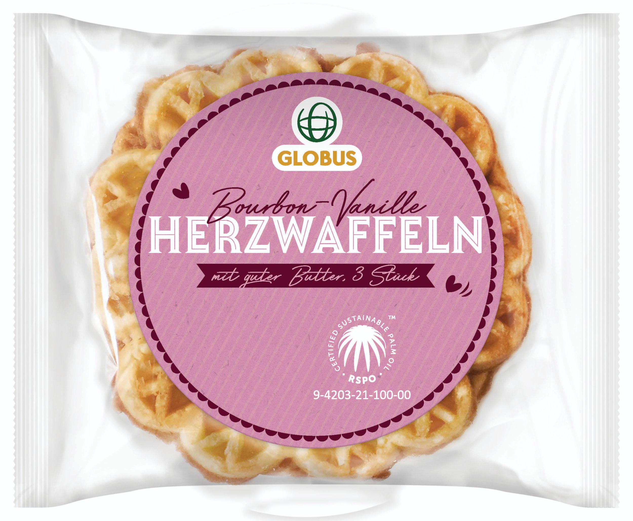 Pekárna a cukrárna - Globus vafle s vanilkovou příchutí 165g