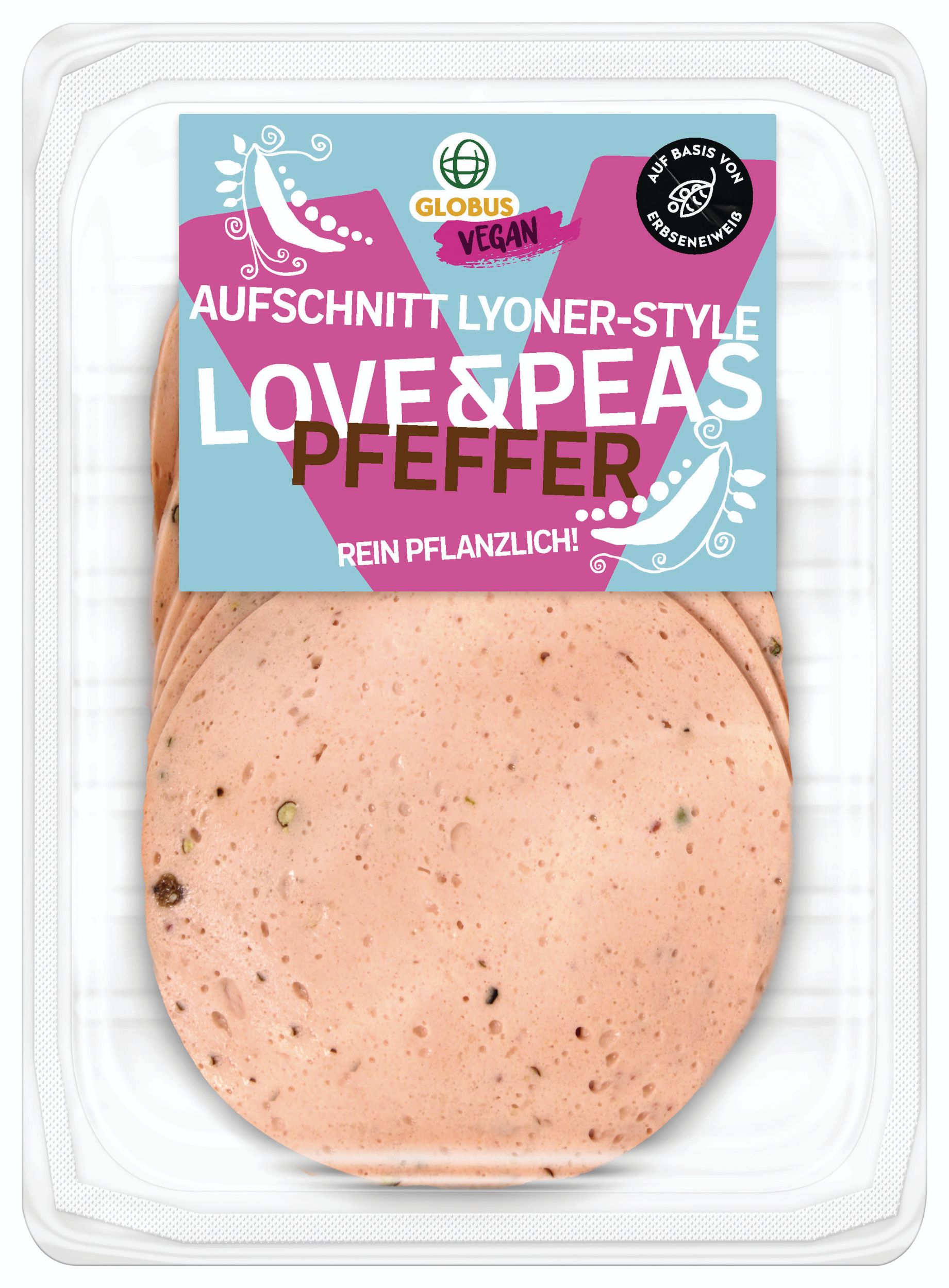 Zdravý svět - Globus Veganský salám s pepřem 125 g