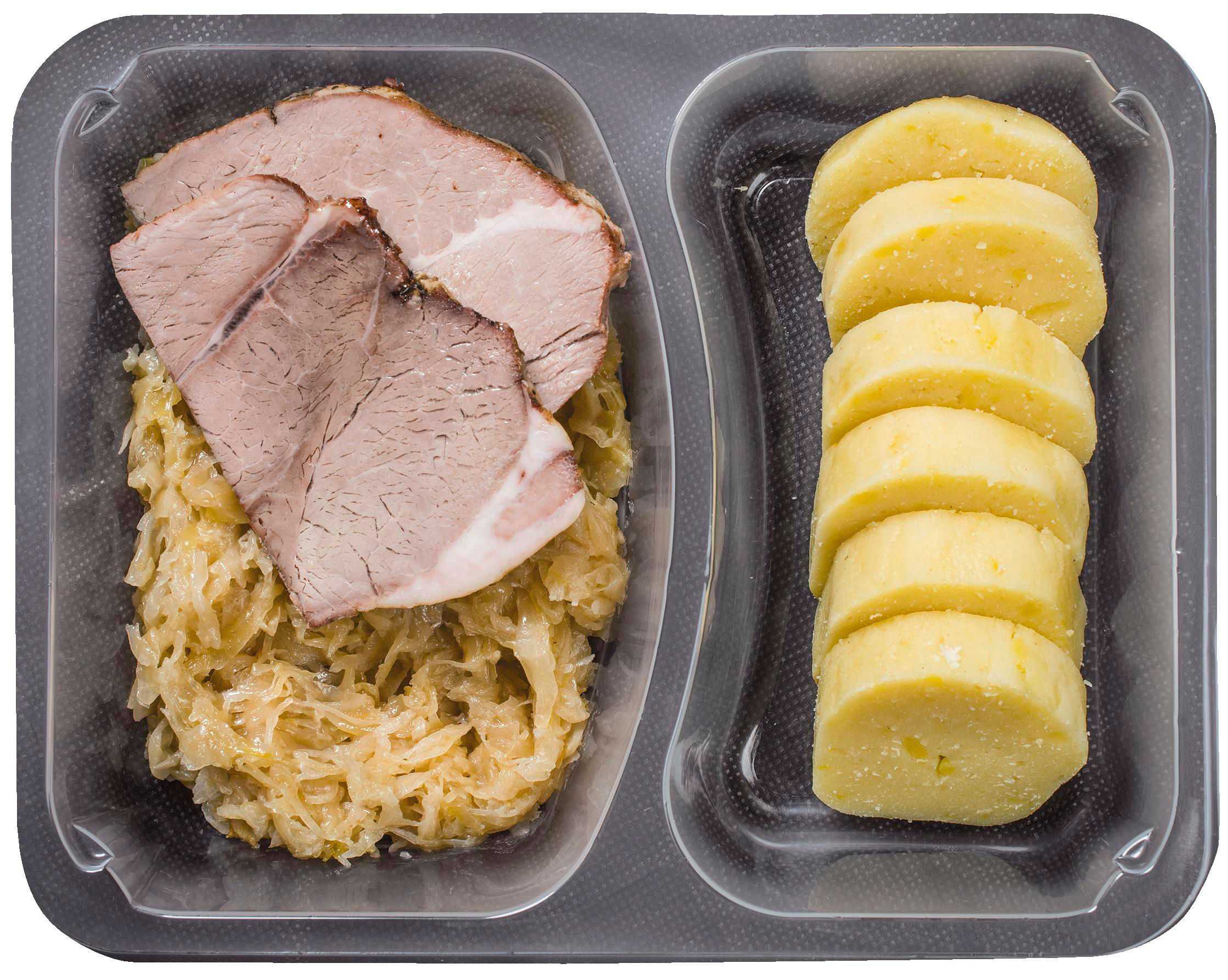 Globus Vepřová plec, zelí, bramborový knedlík 570g