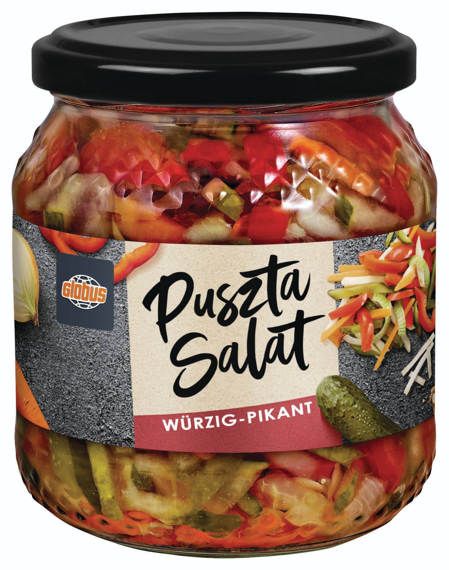 Trvanlivé potraviny - Globus Zeleninový salát 530g