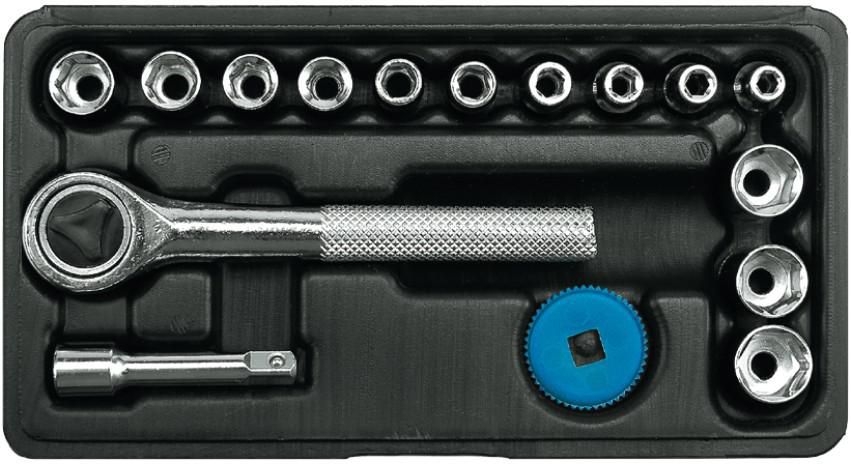 Domácnost a Zahrada - Gola sada 1/4" 16ks 4-13mm