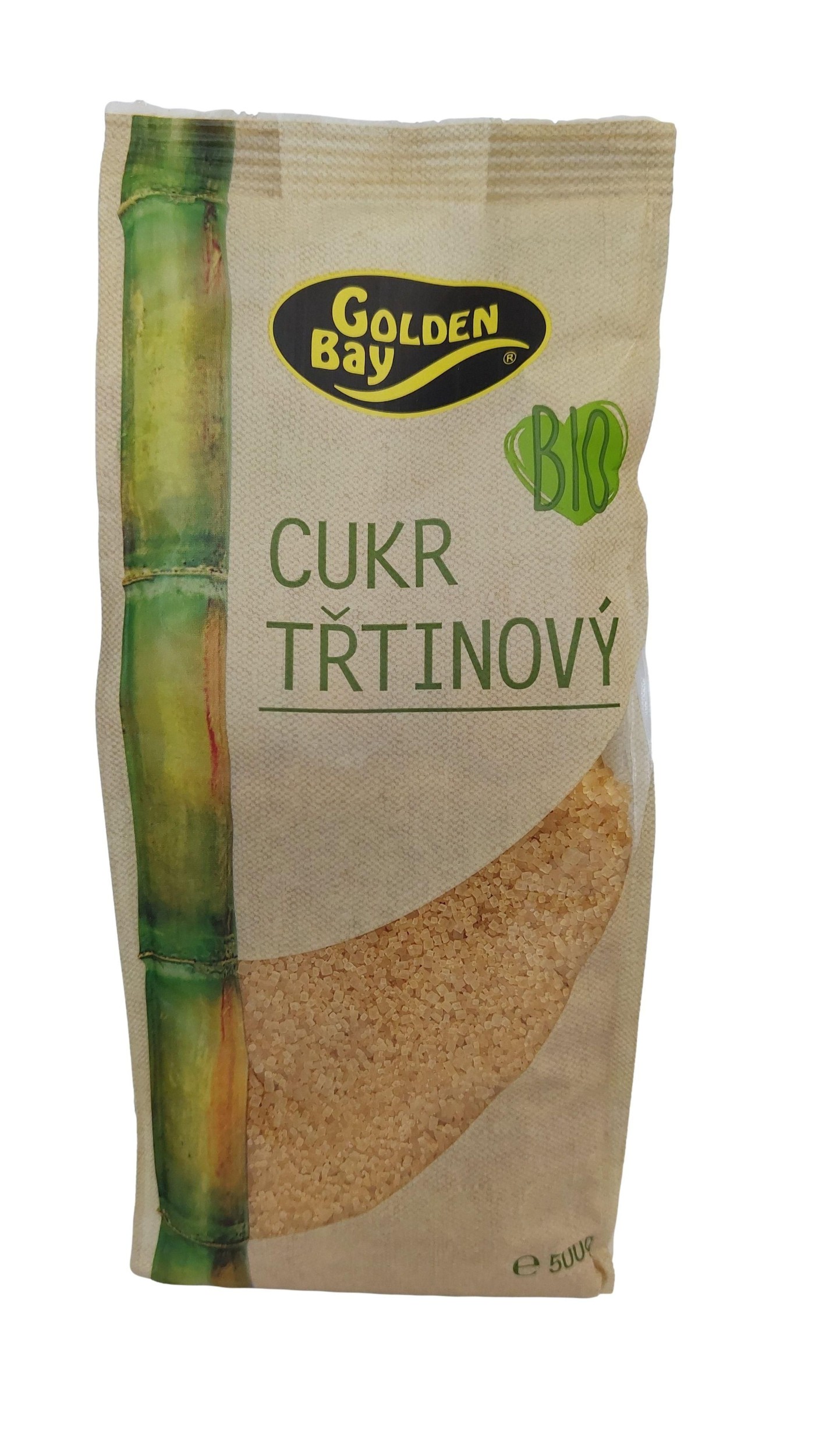 Trvanlivé potraviny - Golden Bay Třtinový cukr BIO Dry Demerara 500g