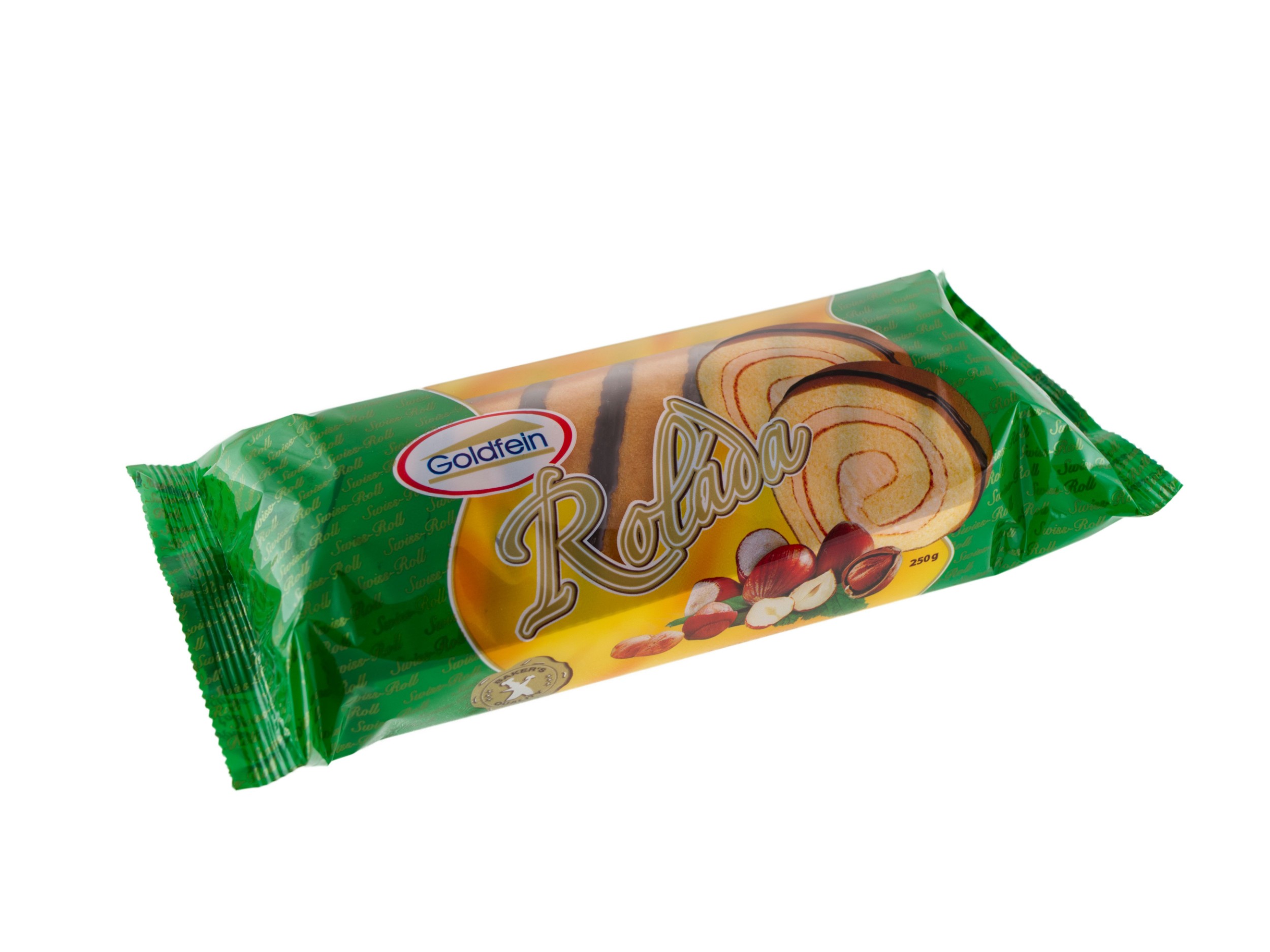 Pekárna a cukrárna - Goldfein Roláda lískooříšková zdobená 250 g
