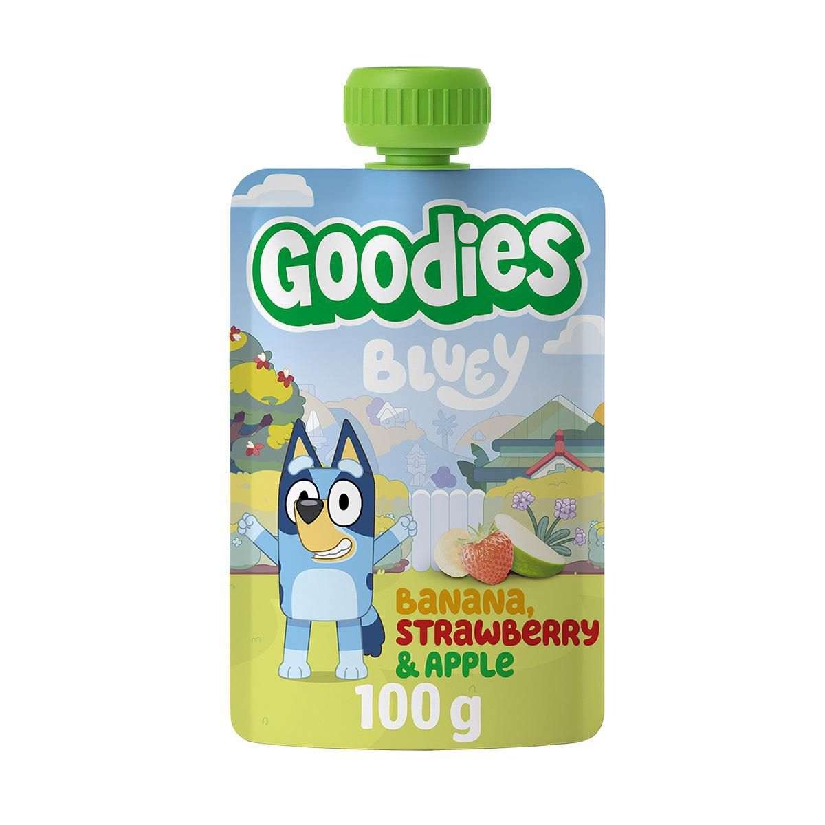 Svět dětí - Goodies Kapsička Bluey banán jahoda & jablko 100g