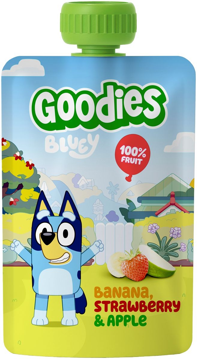 Goodies Kapsička Bluey banán jahoda & jablko 100g-0