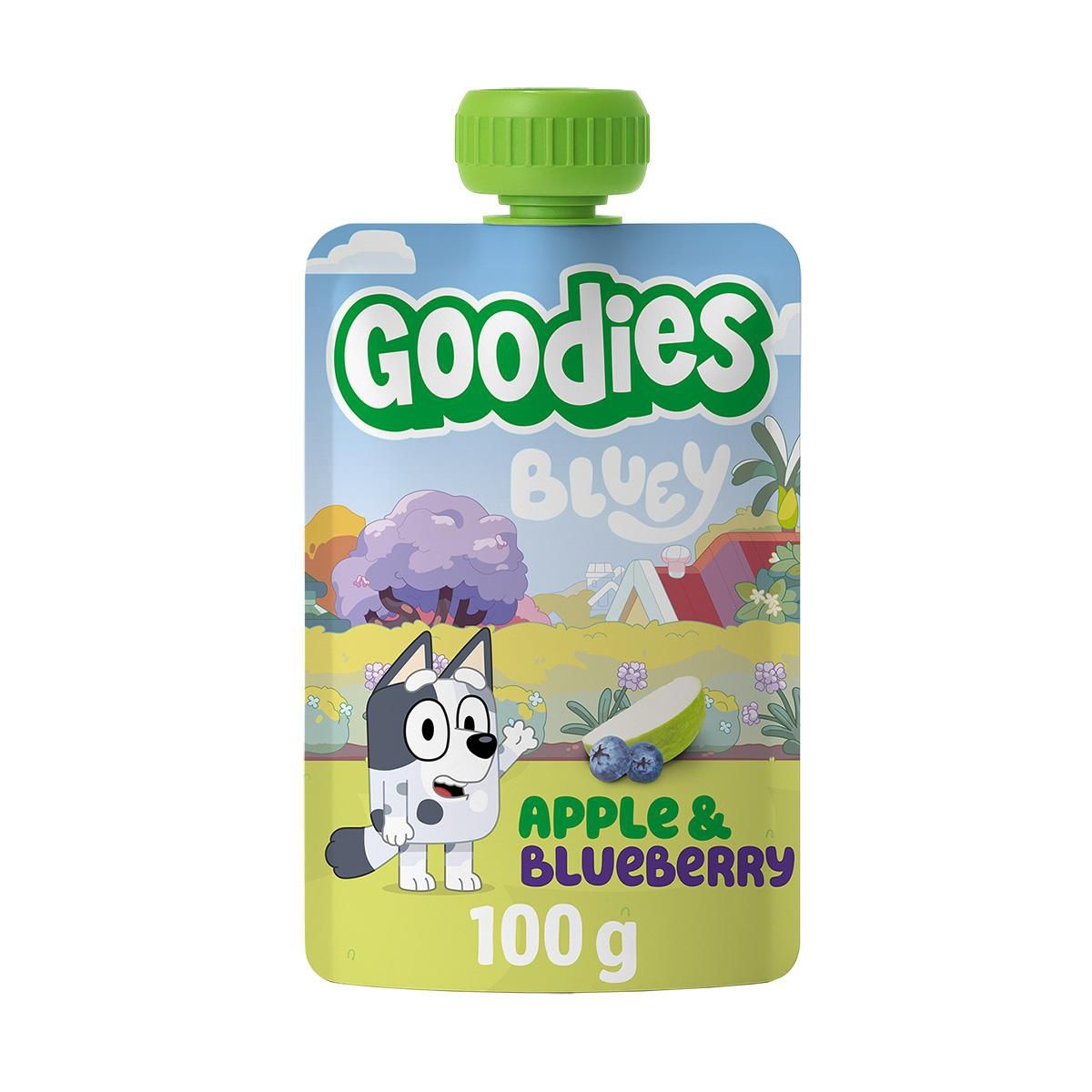 Svět dětí - Goodies Kapsička Bluey jablko & borůvka 100g
