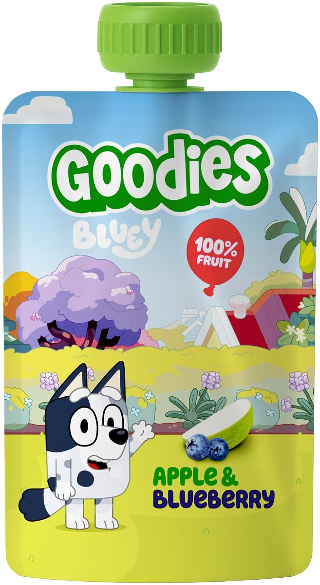 Goodies Kapsička Bluey jablko & borůvka 100g-0