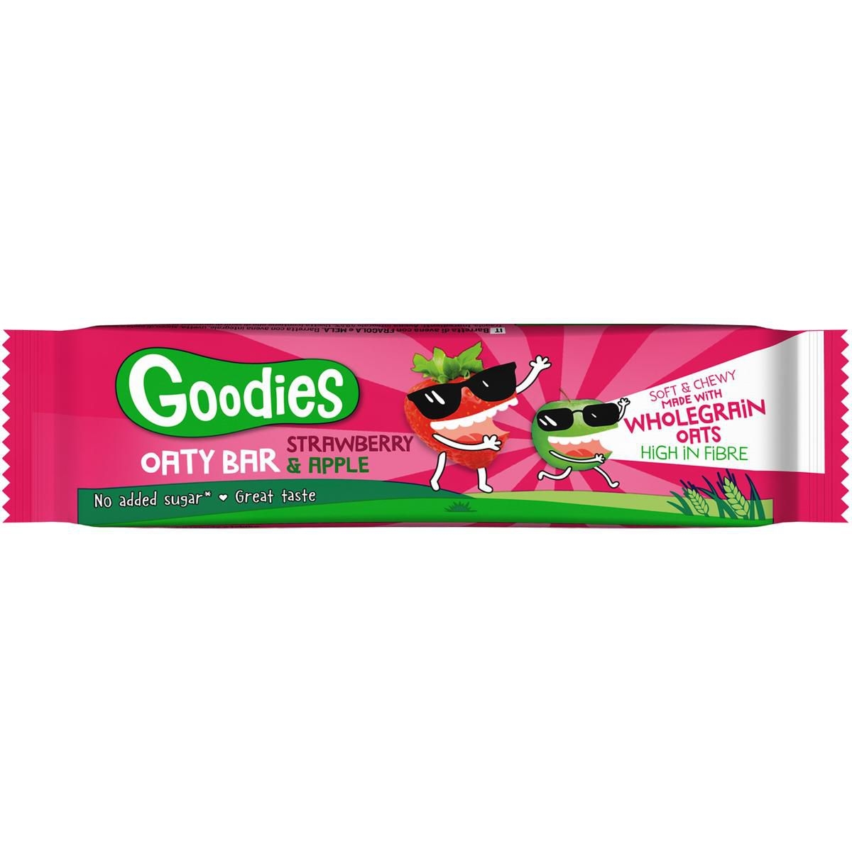 Svět dětí - Goodies Ovesná tyčinka jahody a jablko 23 g