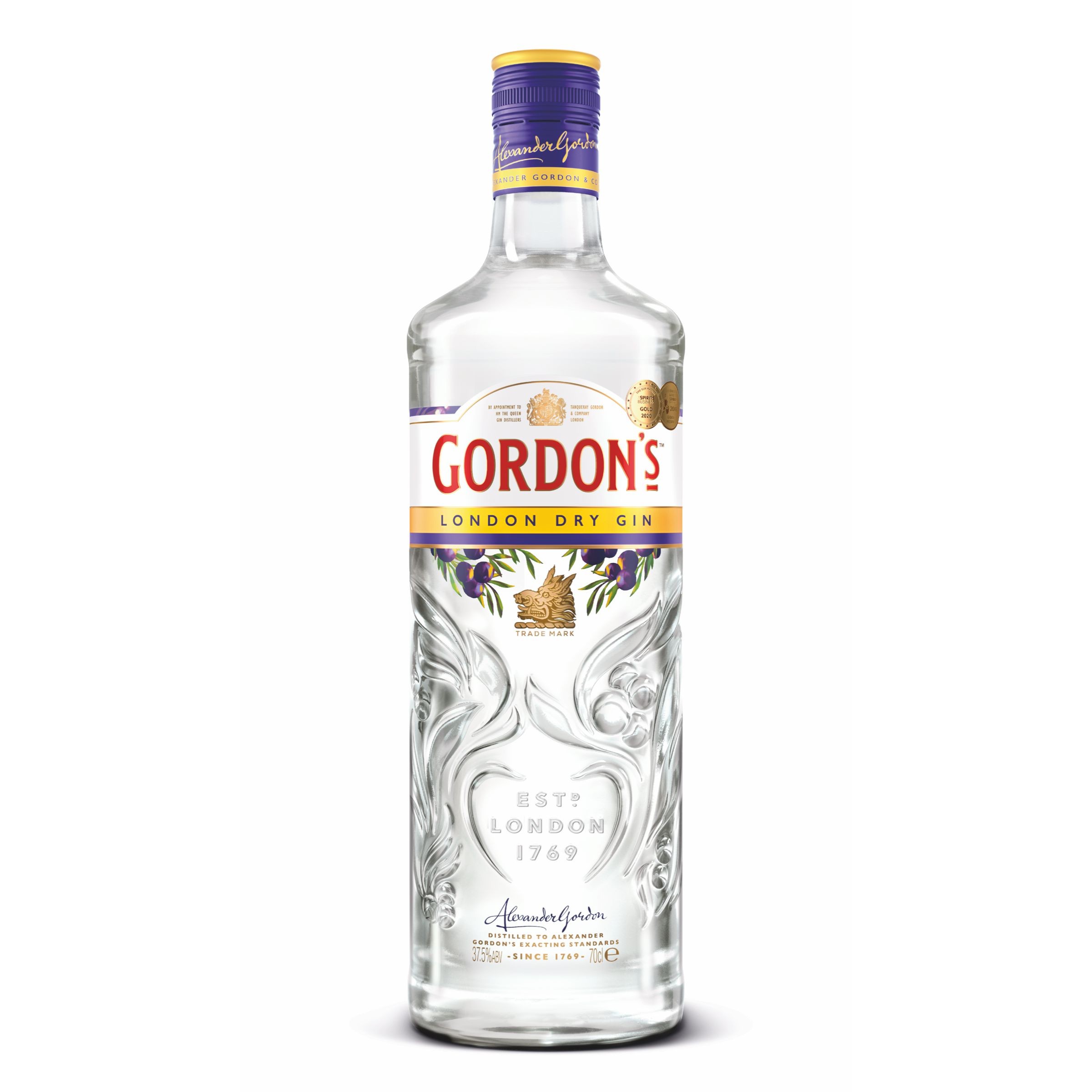 Nápoje - Gordons dry gin 37,5% 0,7 l