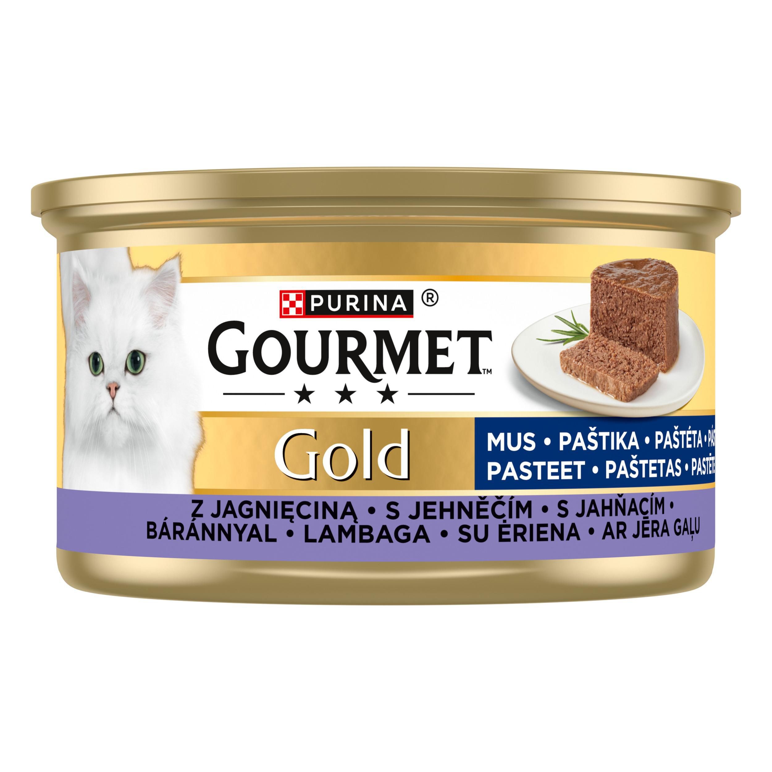 Svět zvířat - Gourmet Gold paštika s jehněčím 85 g