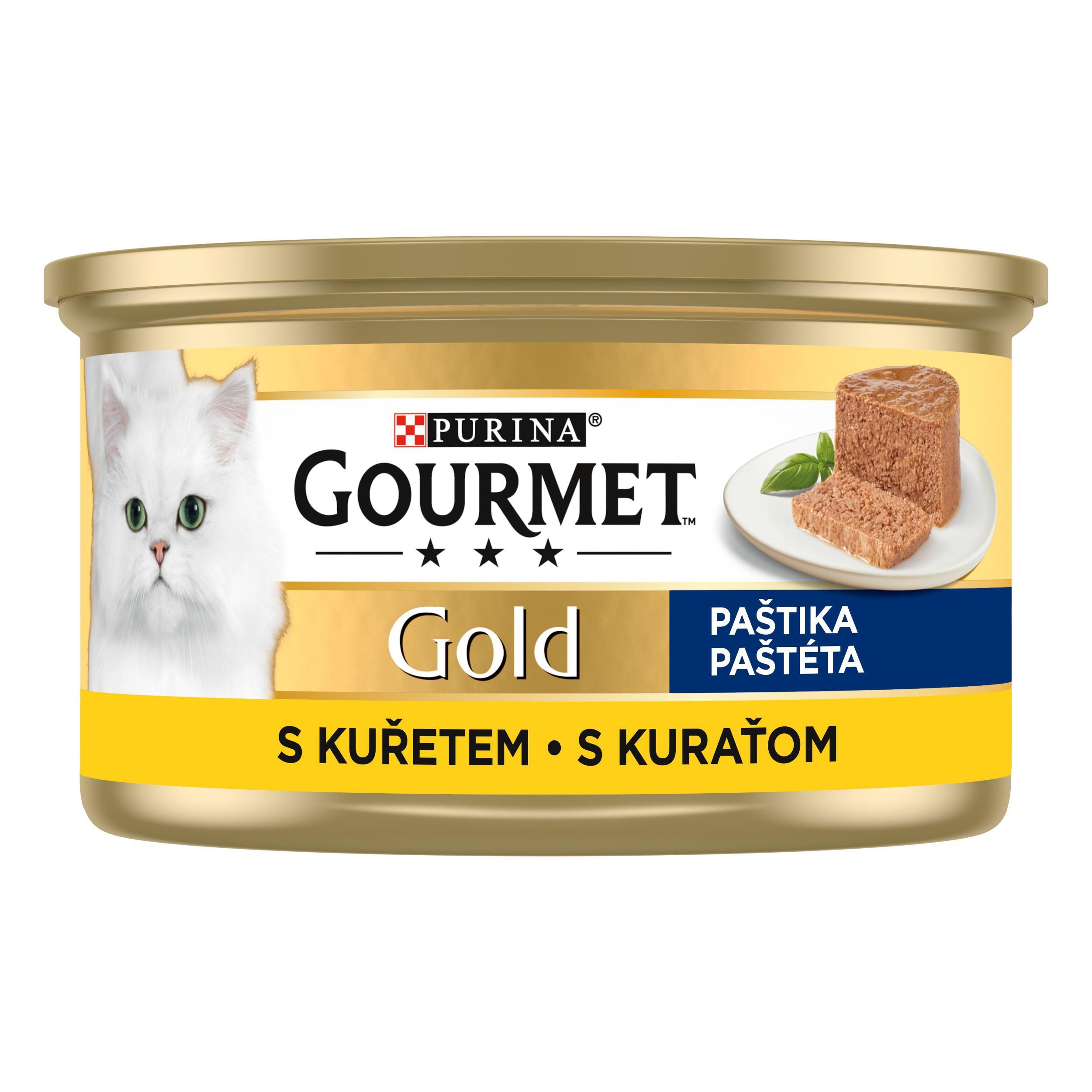 Svět zvířat - Gourmet Gold paštika s kuřetem 85 g