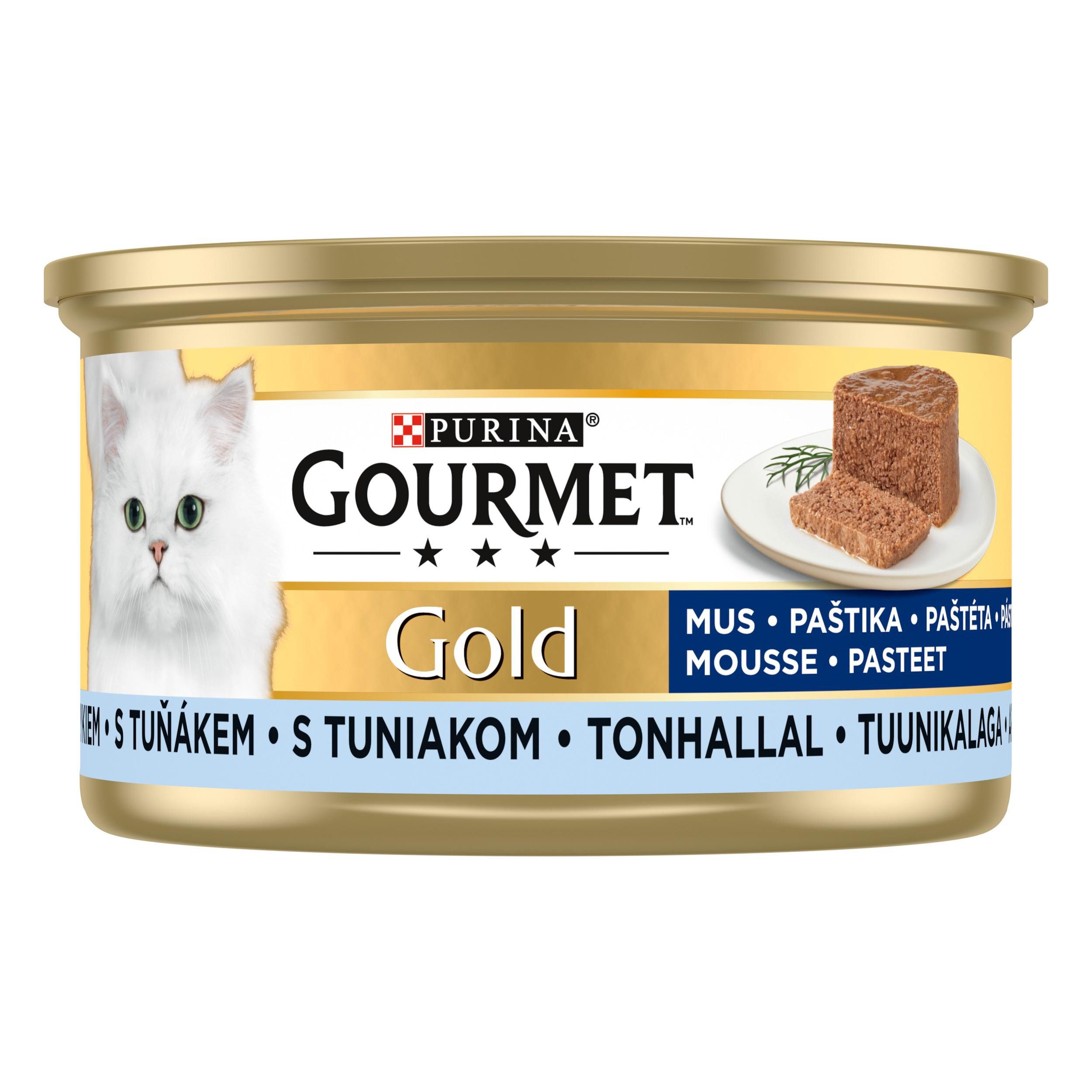 Svět zvířat - Gourmet Gold paštika s tuňákem 85 g