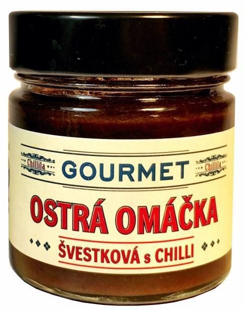 Trvanlivé potraviny - Gourmet ostrá švestková omáčka 200 ml