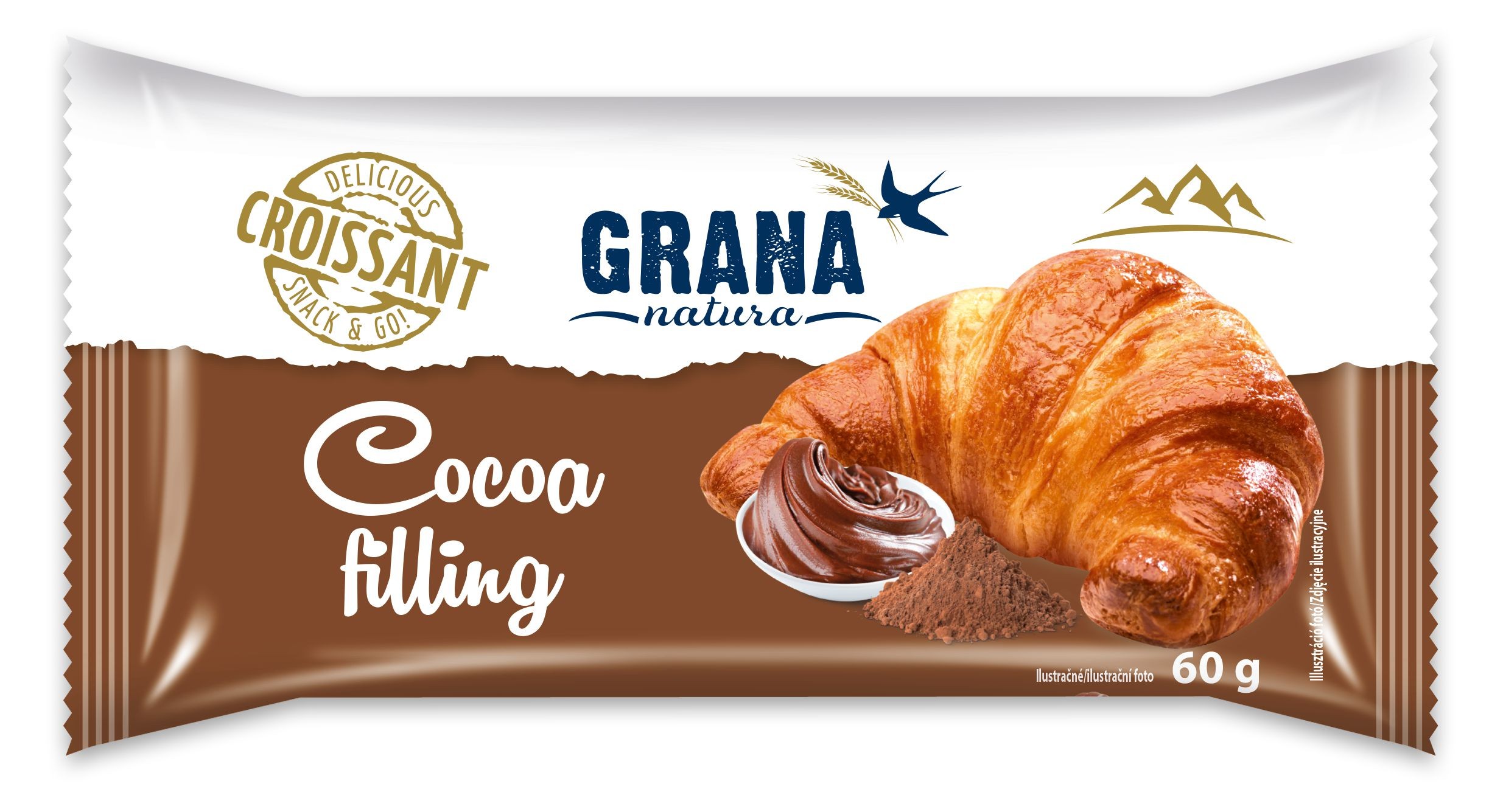 Pekárna a cukrárna - Grana Croissant kakao 60g