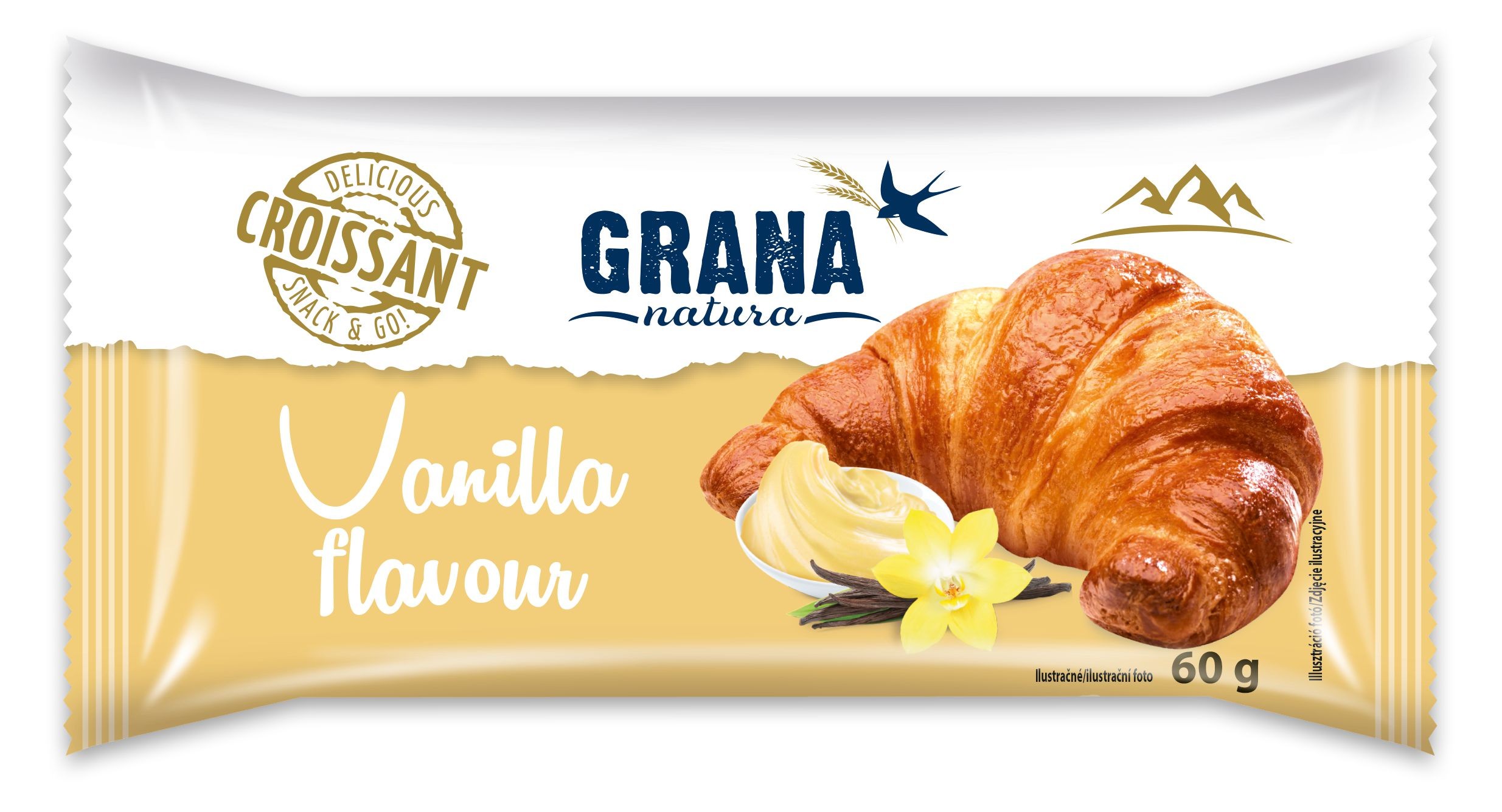 Pekárna a cukrárna - Grana Croissant vanilka 60g