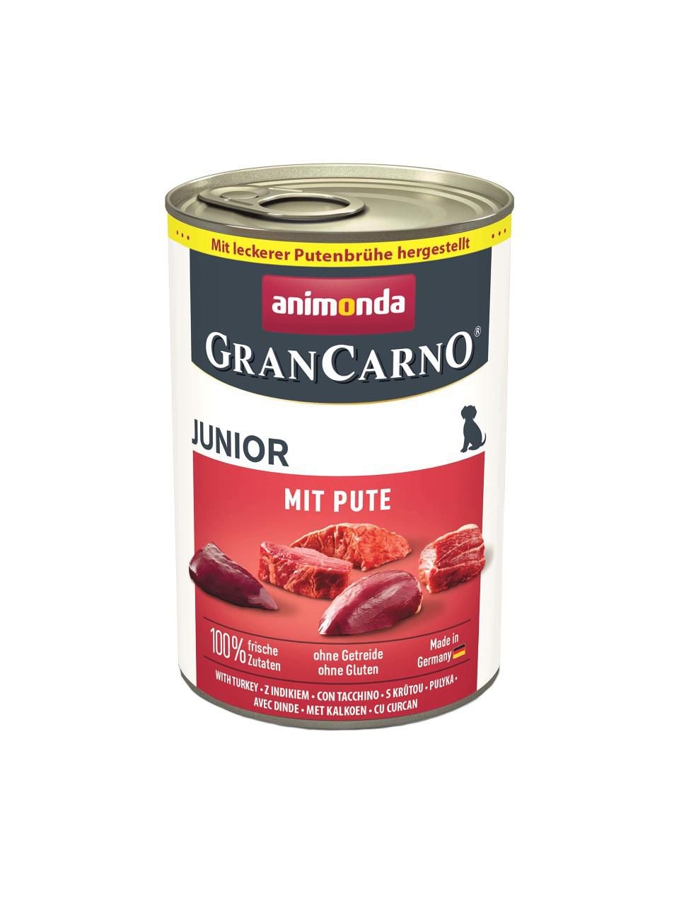 Svět zvířat - Grancarno Junior - s krůtím masem 400 g