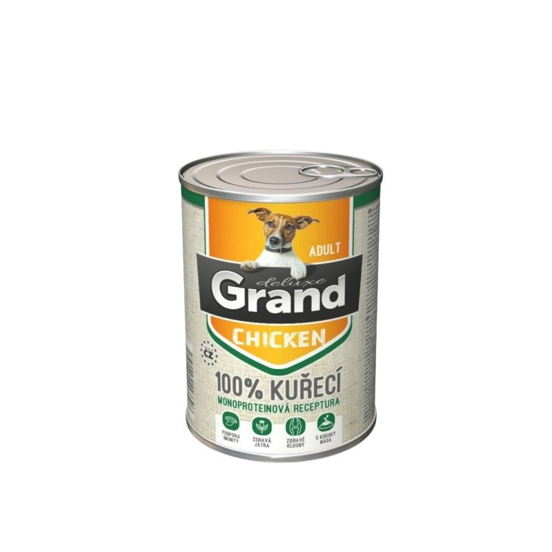 Svět zvířat - Grand 100% Kuřecí Adult Pes 400 g