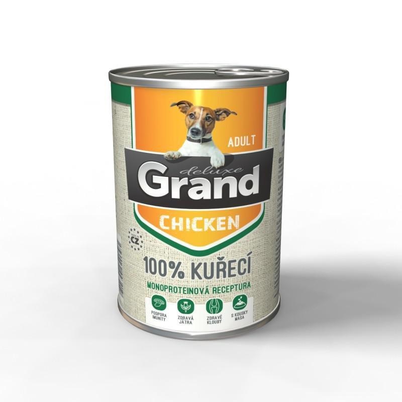 Svět zvířat - Grand 100% Kuřecí Adult Pes 820 g