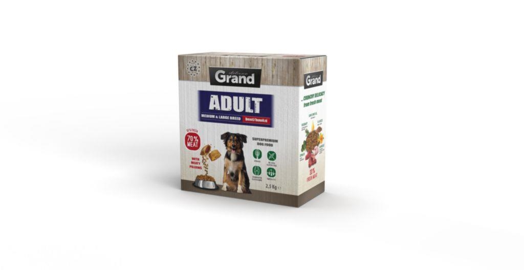 Svět zvířat - Grand granule Adult medium, large plemena 2,5 kg