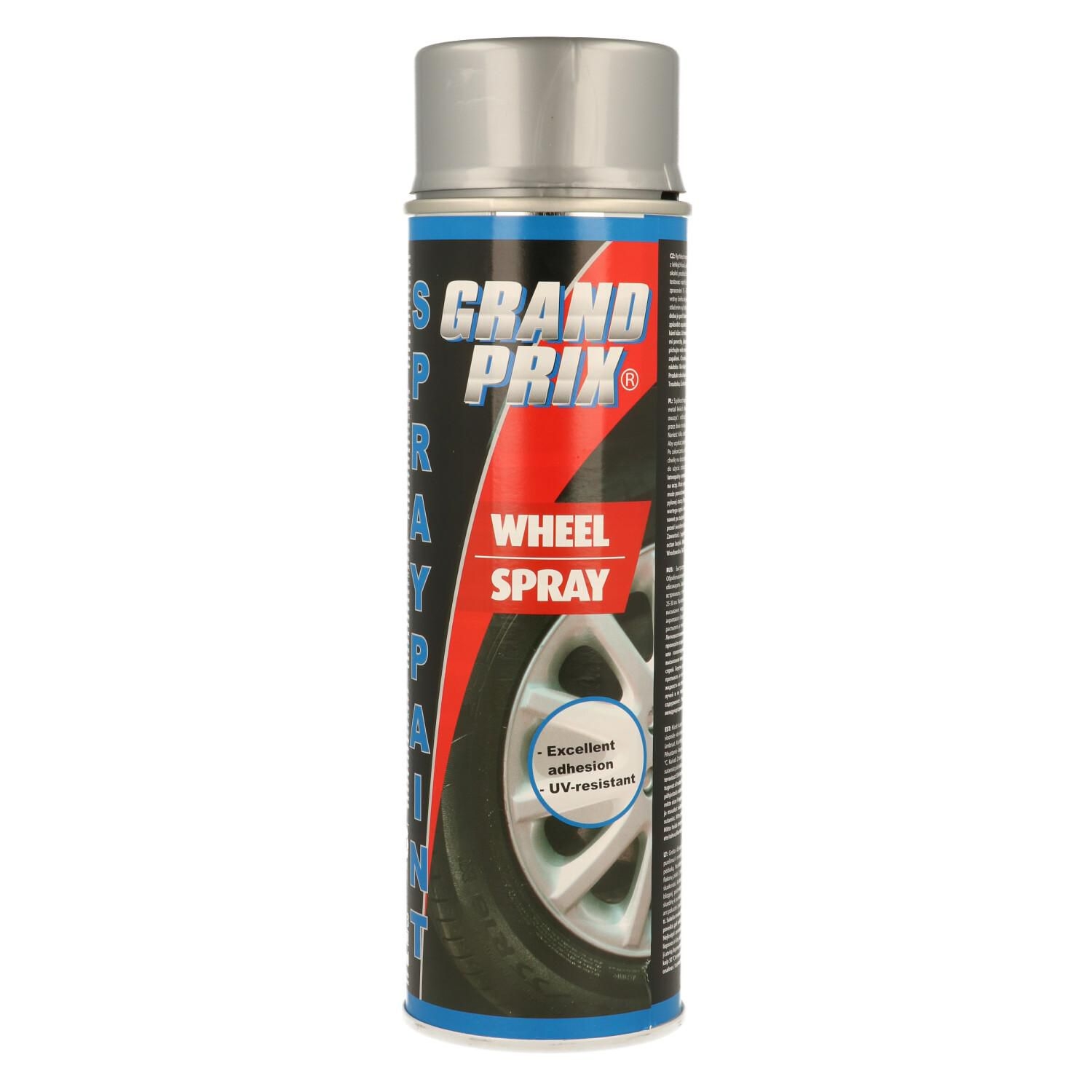 Auto-moto - Grand Prix Barva na disky kol stříbrná 400 ml
