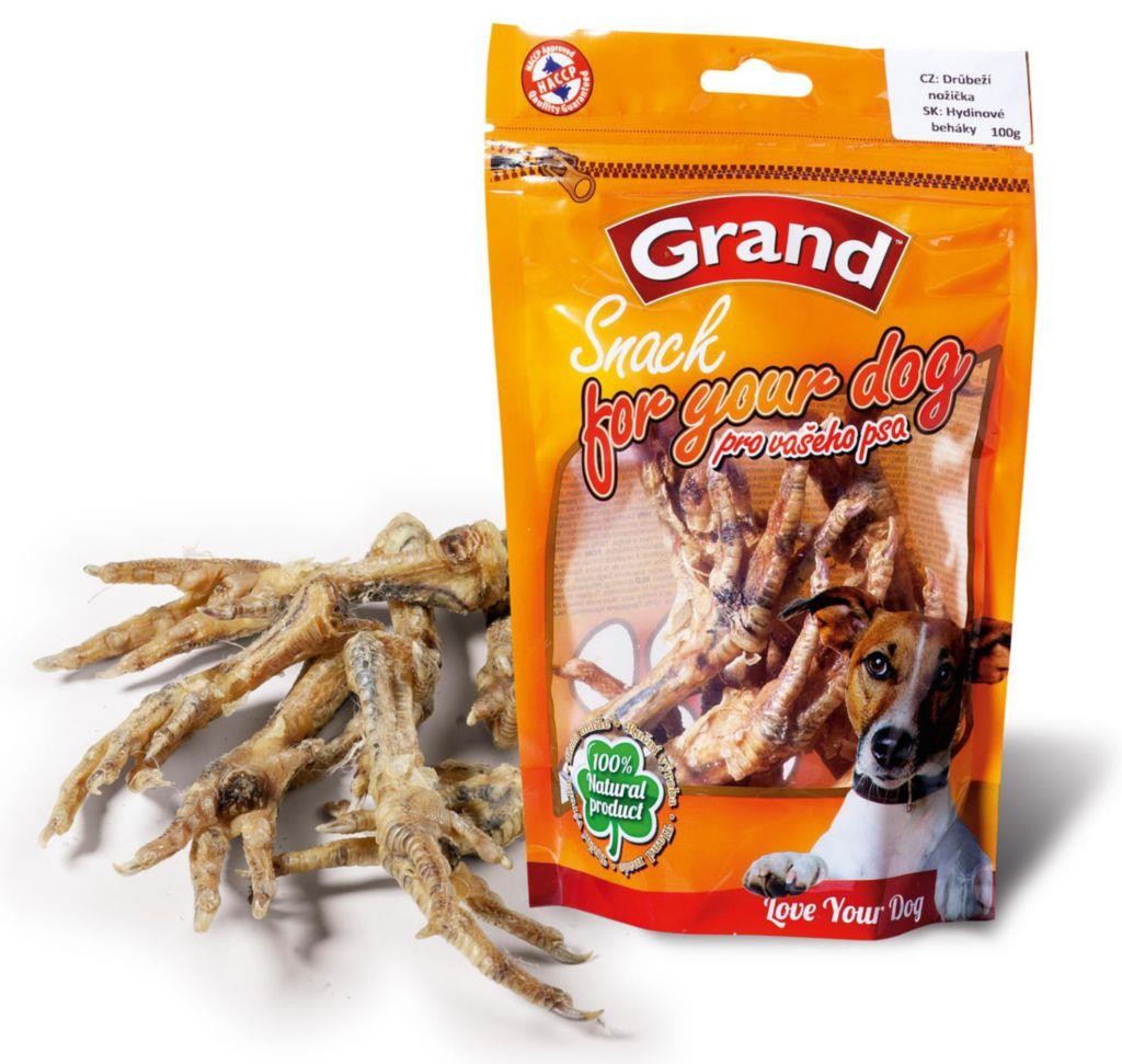 Svět zvířat - Grand Snack Pro psa drůbeží nožička 100 g