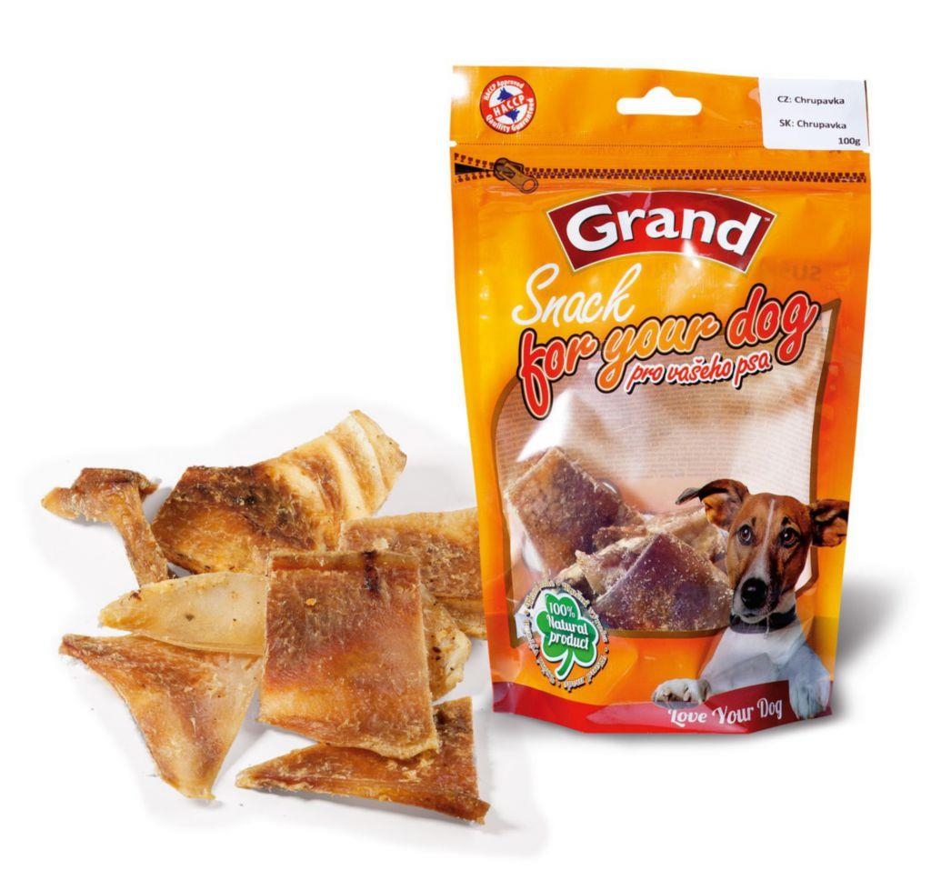 Svět zvířat - Grand Sušená mňamka pro všechny psy chrupavka 100 g