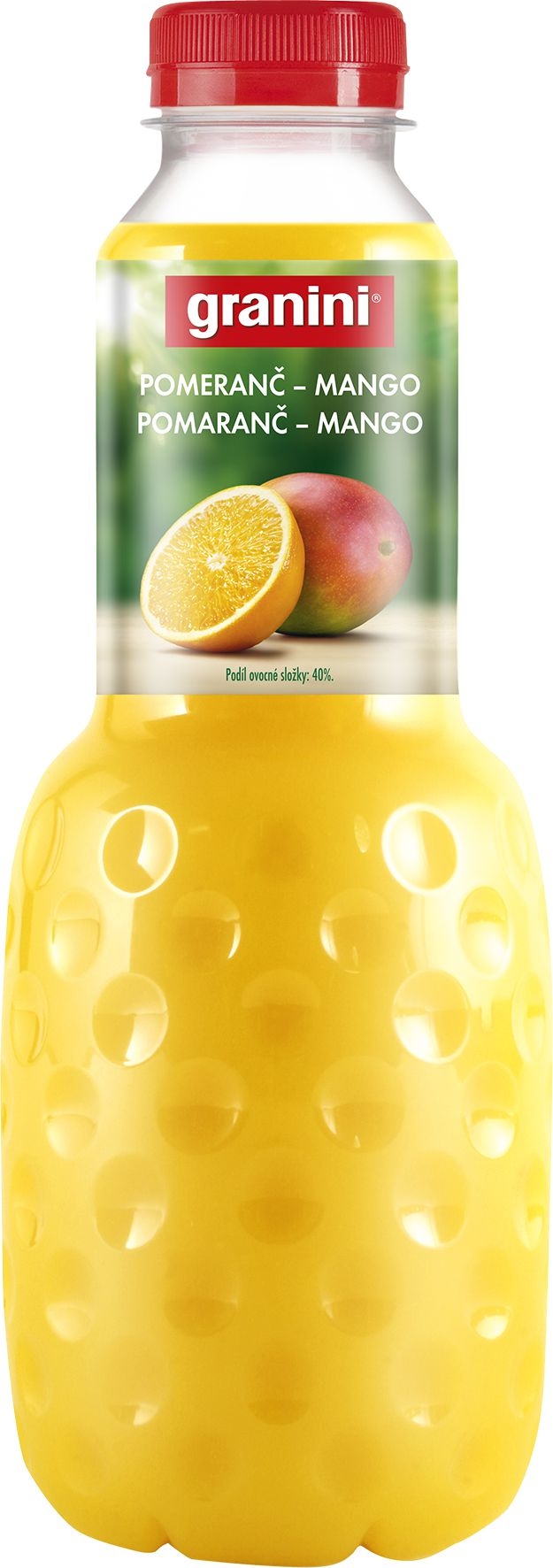 Nápoje - Granini pomeranč a mango pet 1 l