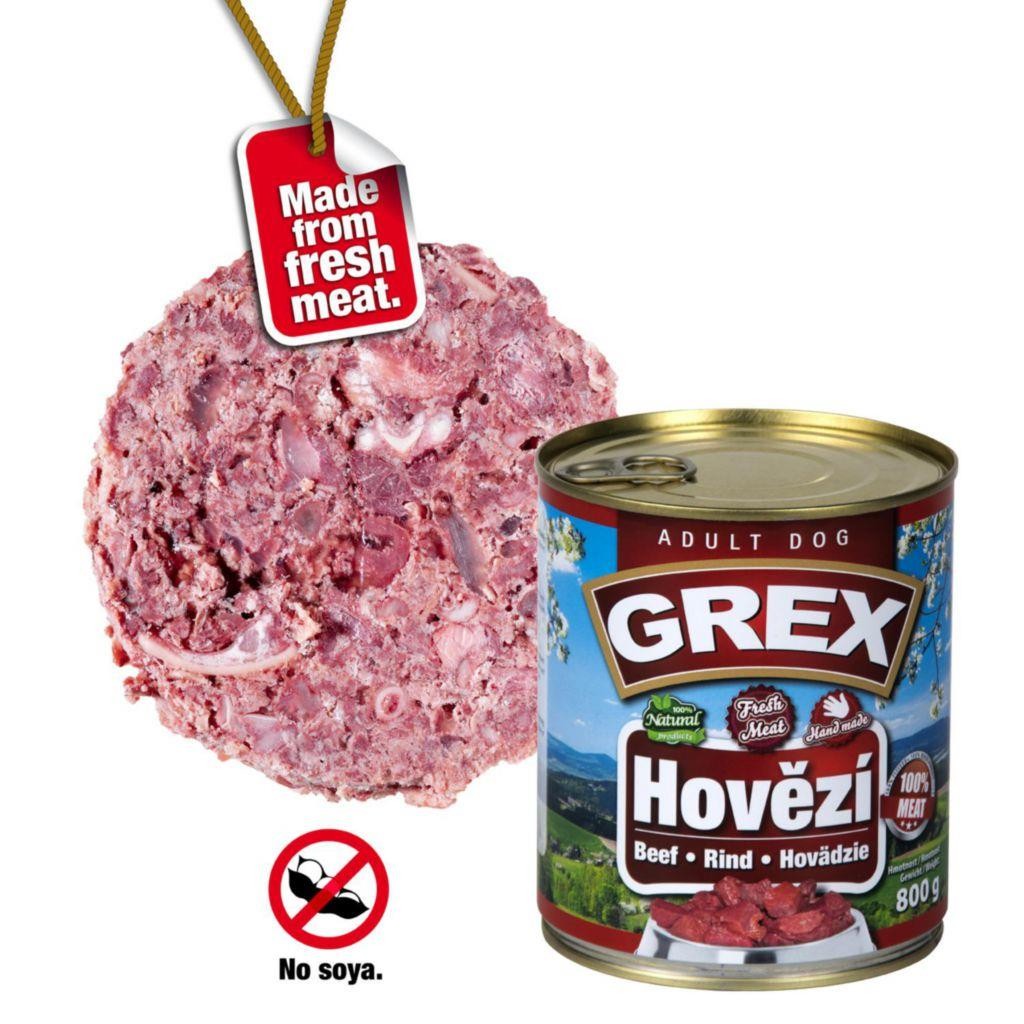 Svět zvířat - Grex Hovězí konzerva 800 g