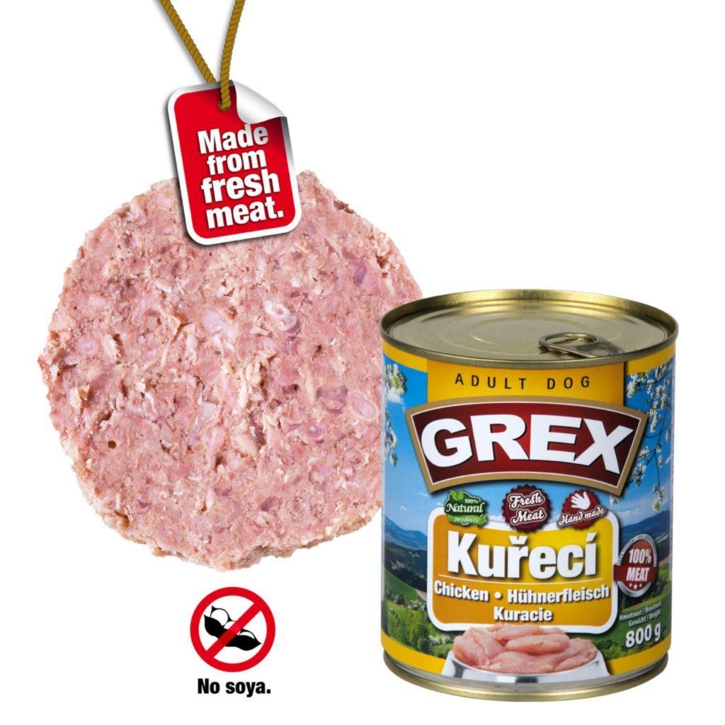 Svět zvířat - Grex Kuřecí konzerva 800 g