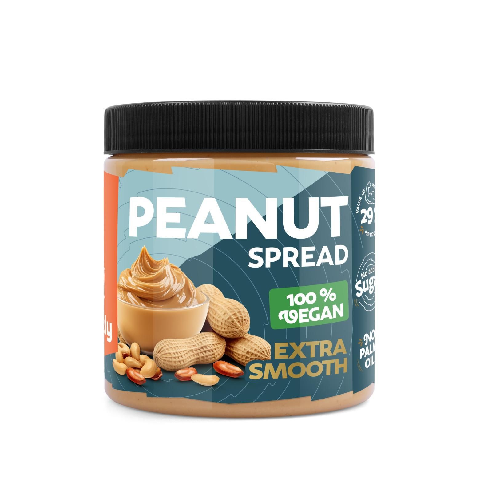 Grizly Arašídové máslo jemné 100% 500 g-0