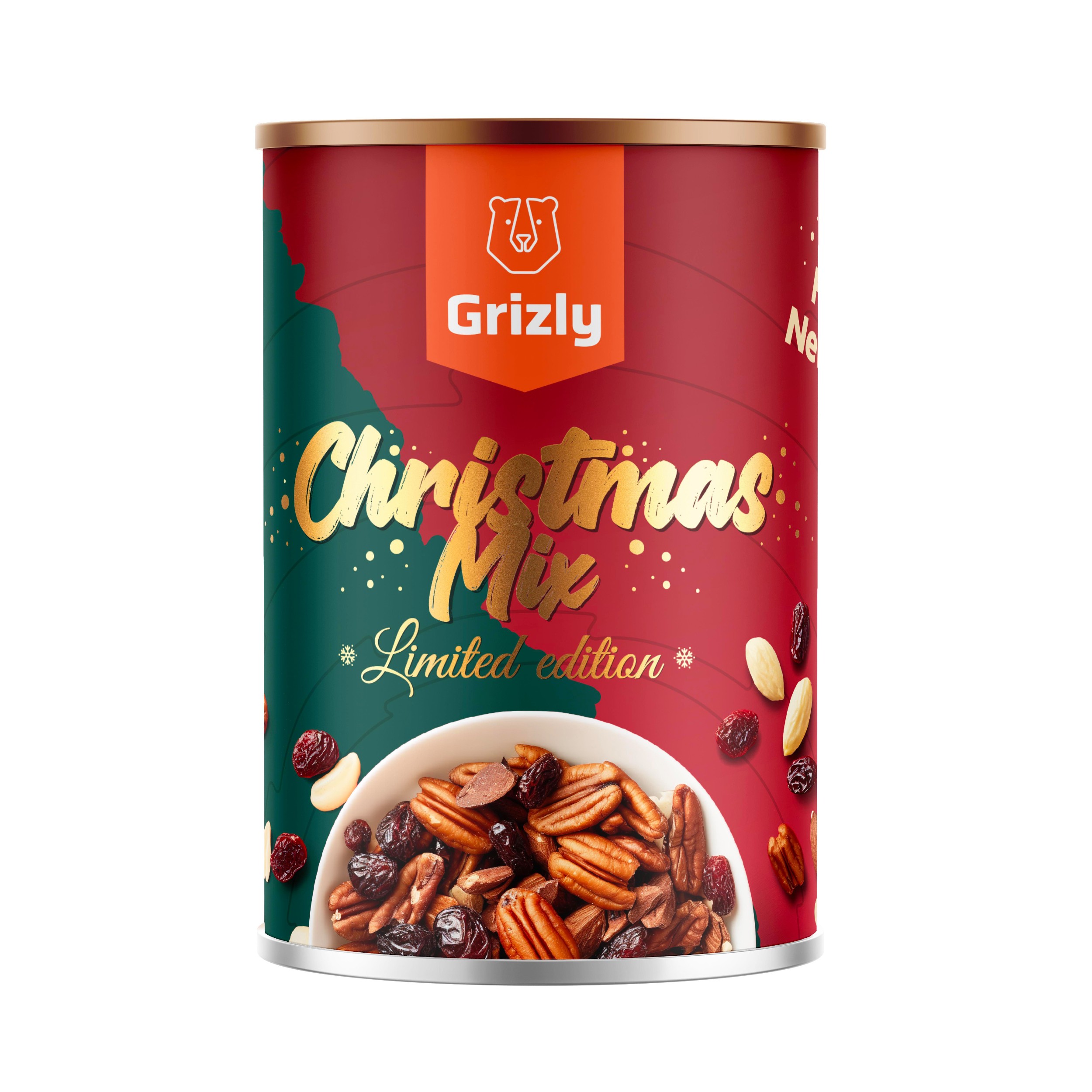 Trvanlivé potraviny - Grizly Christmas mix 400 g