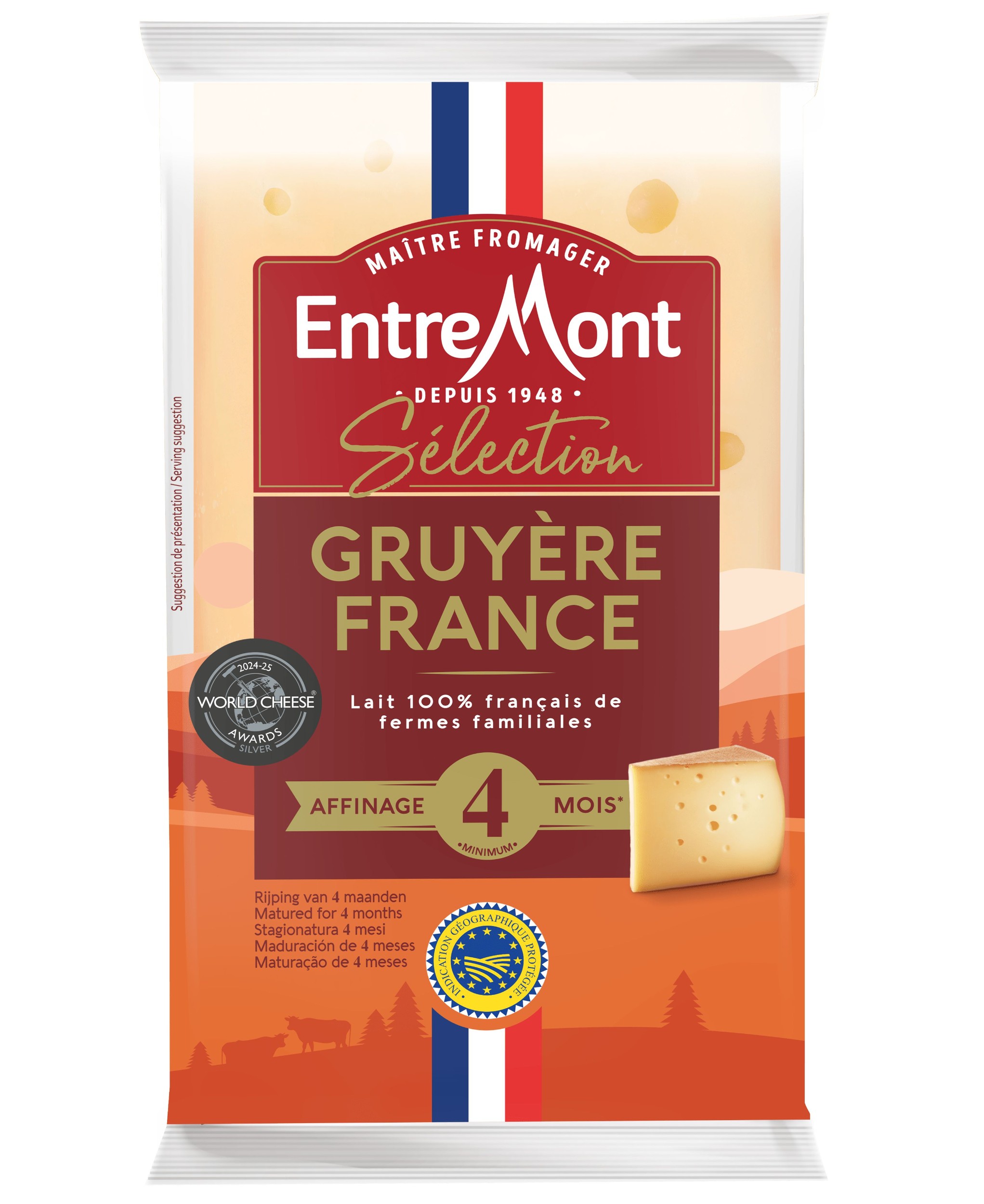 Mléčné a chlazené - GRUYÉR DE FRANCE  200G