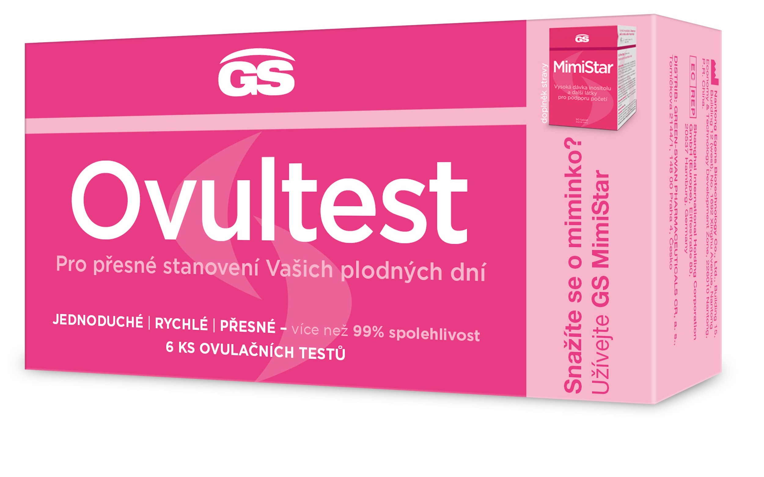 Péče o zdraví - GS Ovultest 6ks