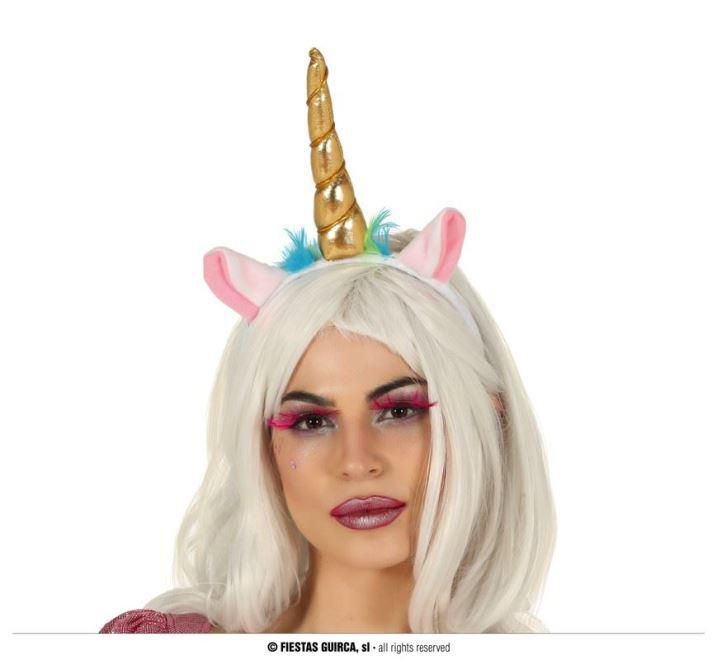 Svět dětí - GUIRCA Čelenka Jednorožec /Unicorn - zlatá