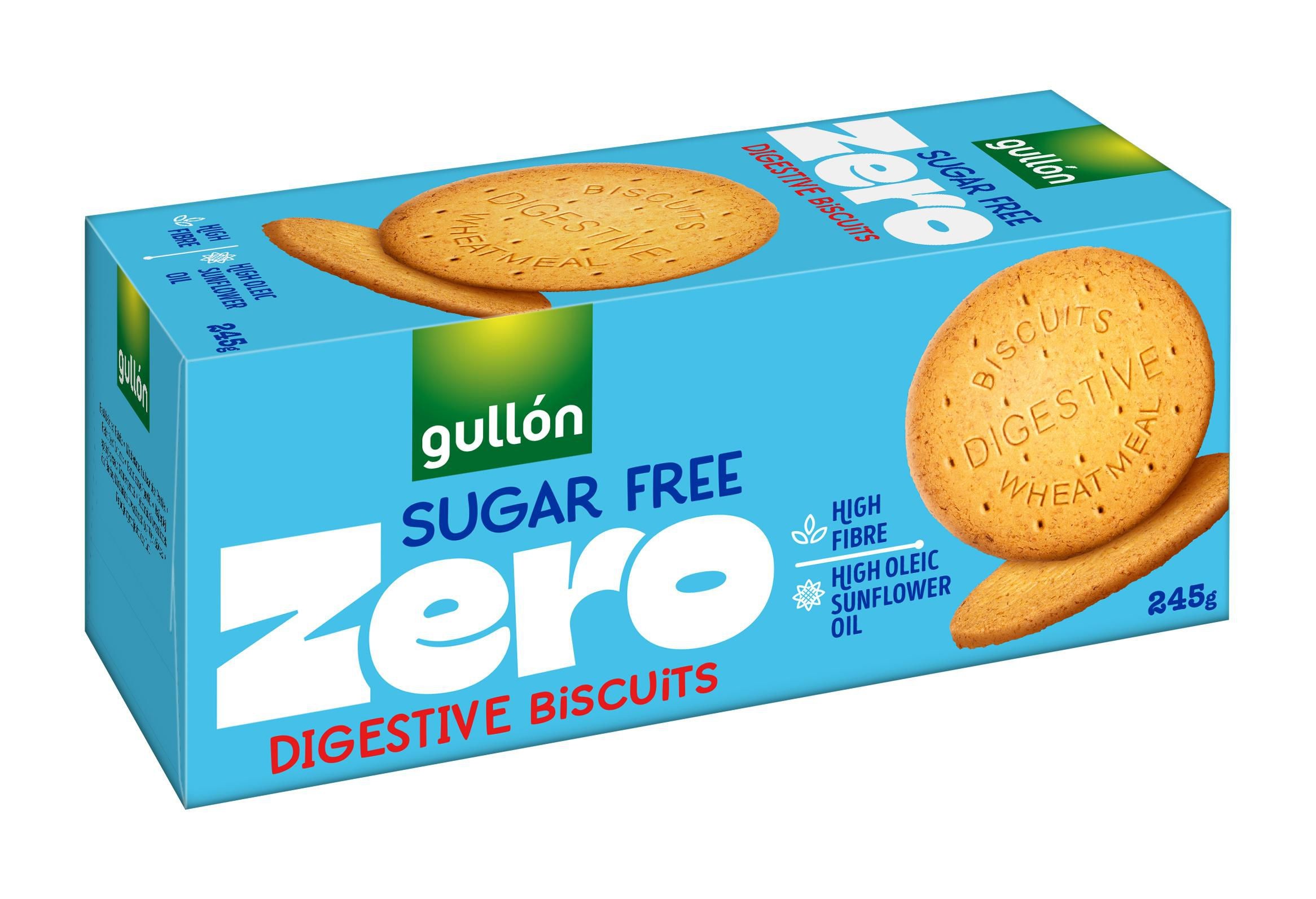 Zdravý svět - Gullón Digestive celozrnné sušenky 245 g