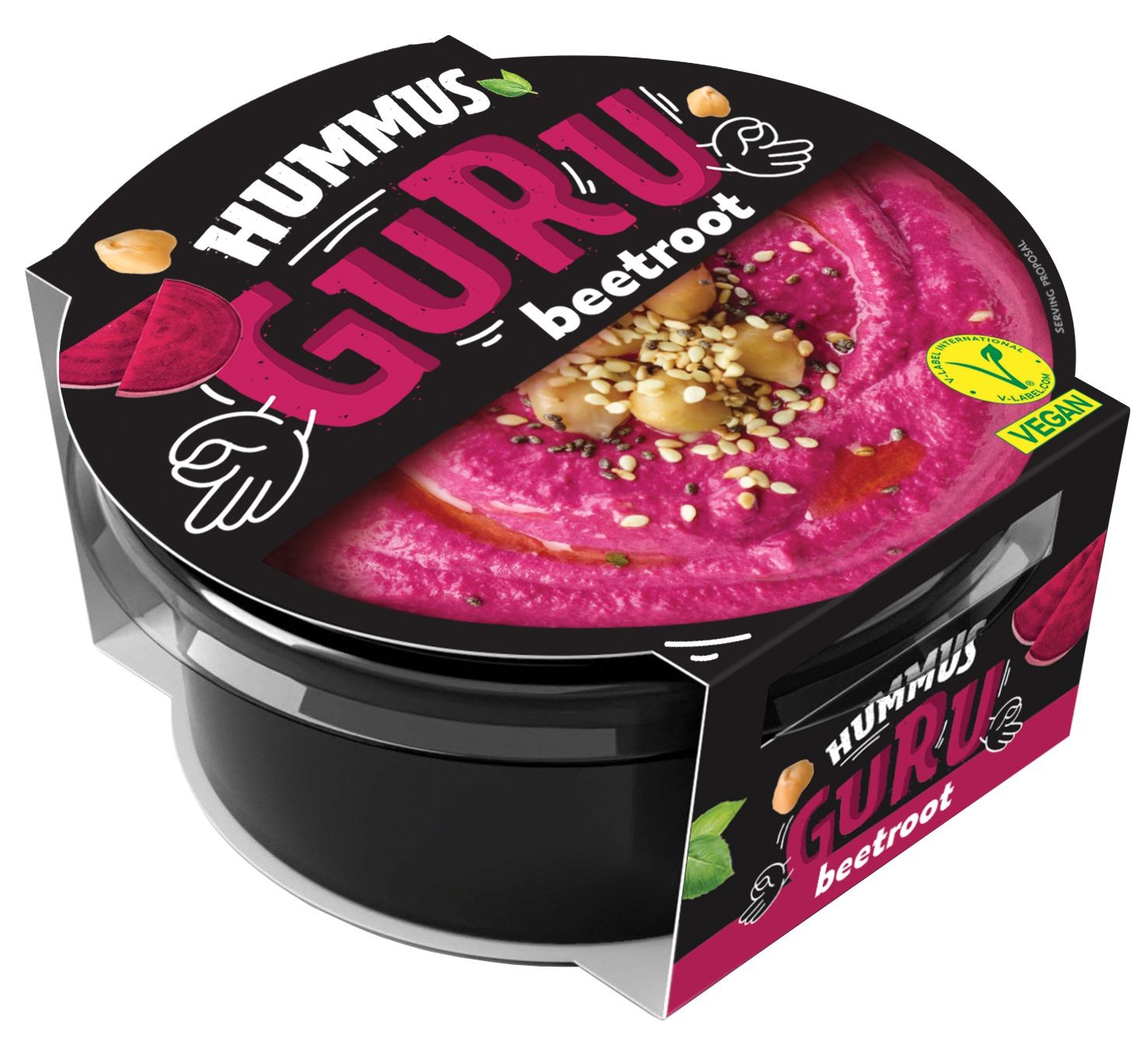 Zdravý svět - GURU Hummus BEETROOT 180g