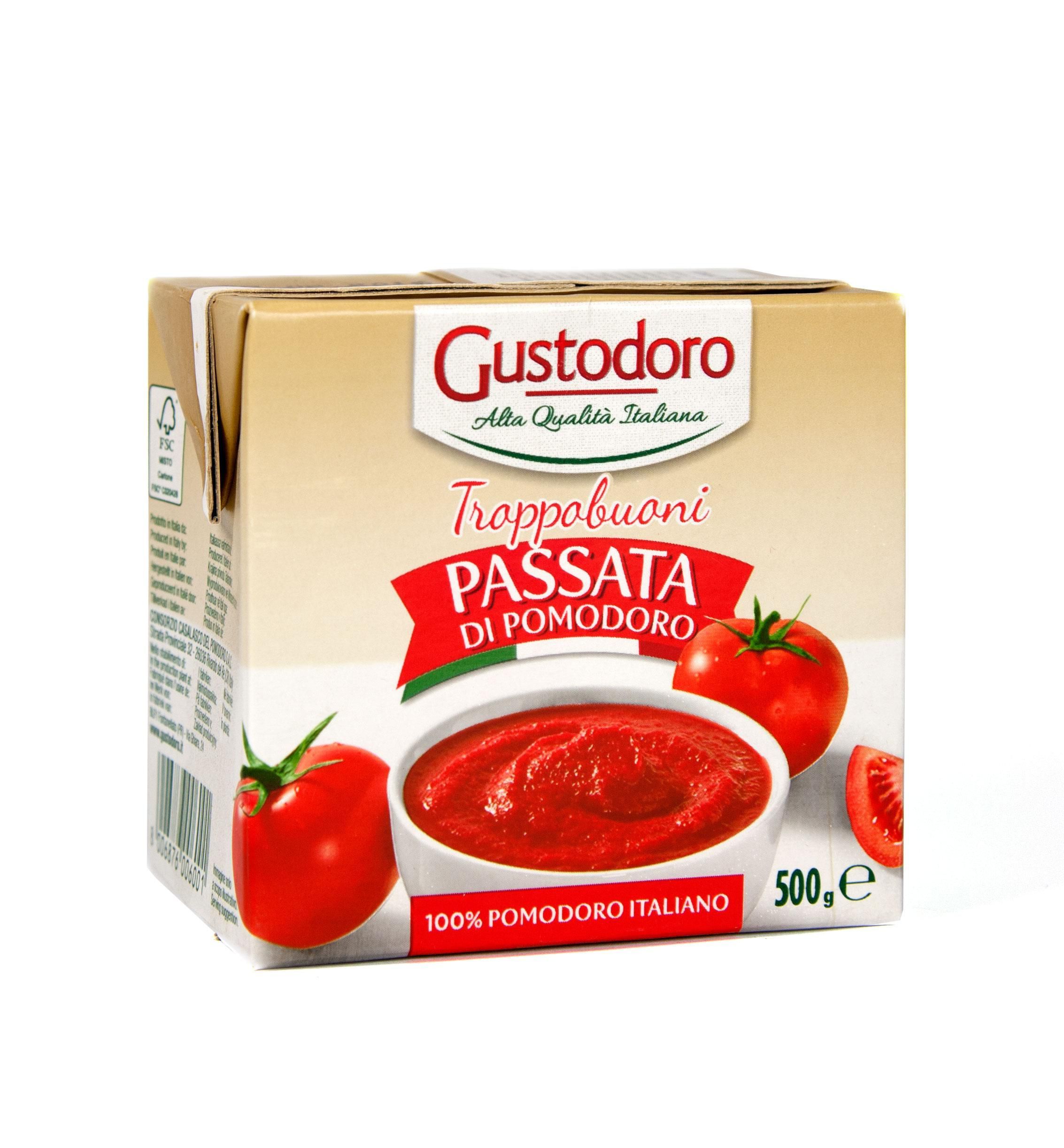 Trvanlivé potraviny - Gustodoro Rajčatový protlak 500 g