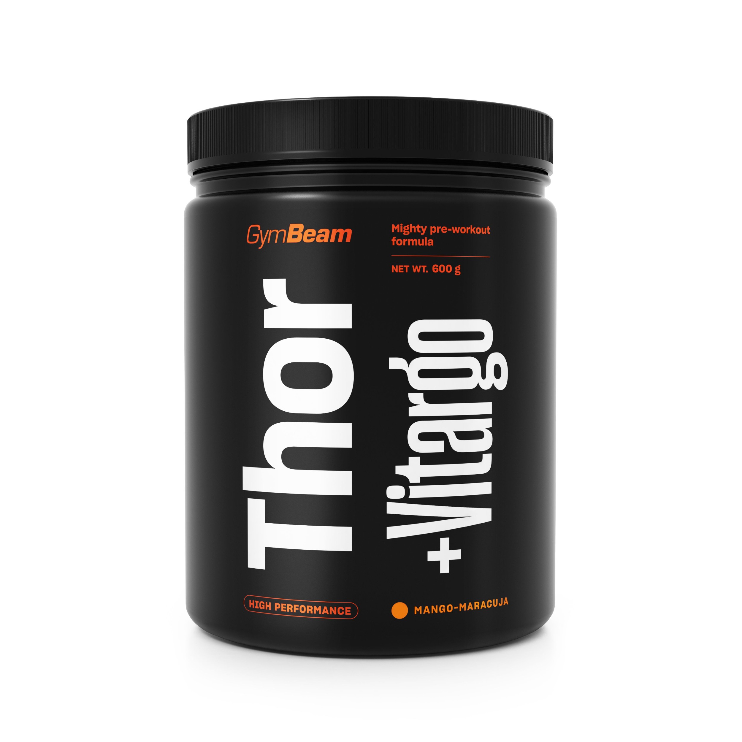 Domácnost a Zahrada - GymBeam Předtréningový stimulant Thor Fuel + Vitargo mango marakuja 600 g
