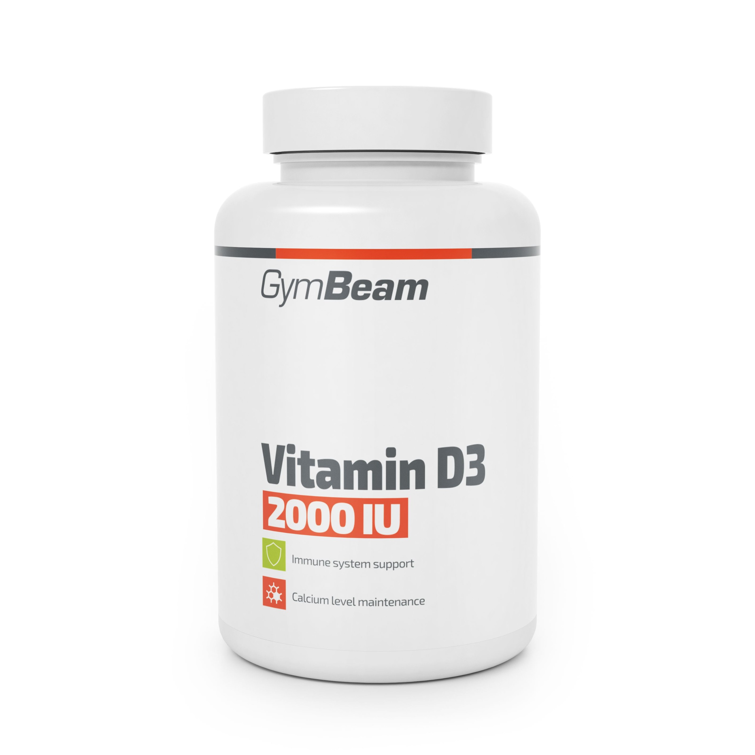 Domácnost a Zahrada - GymBeam Vitamín D3, 2000 IU, 120 caps