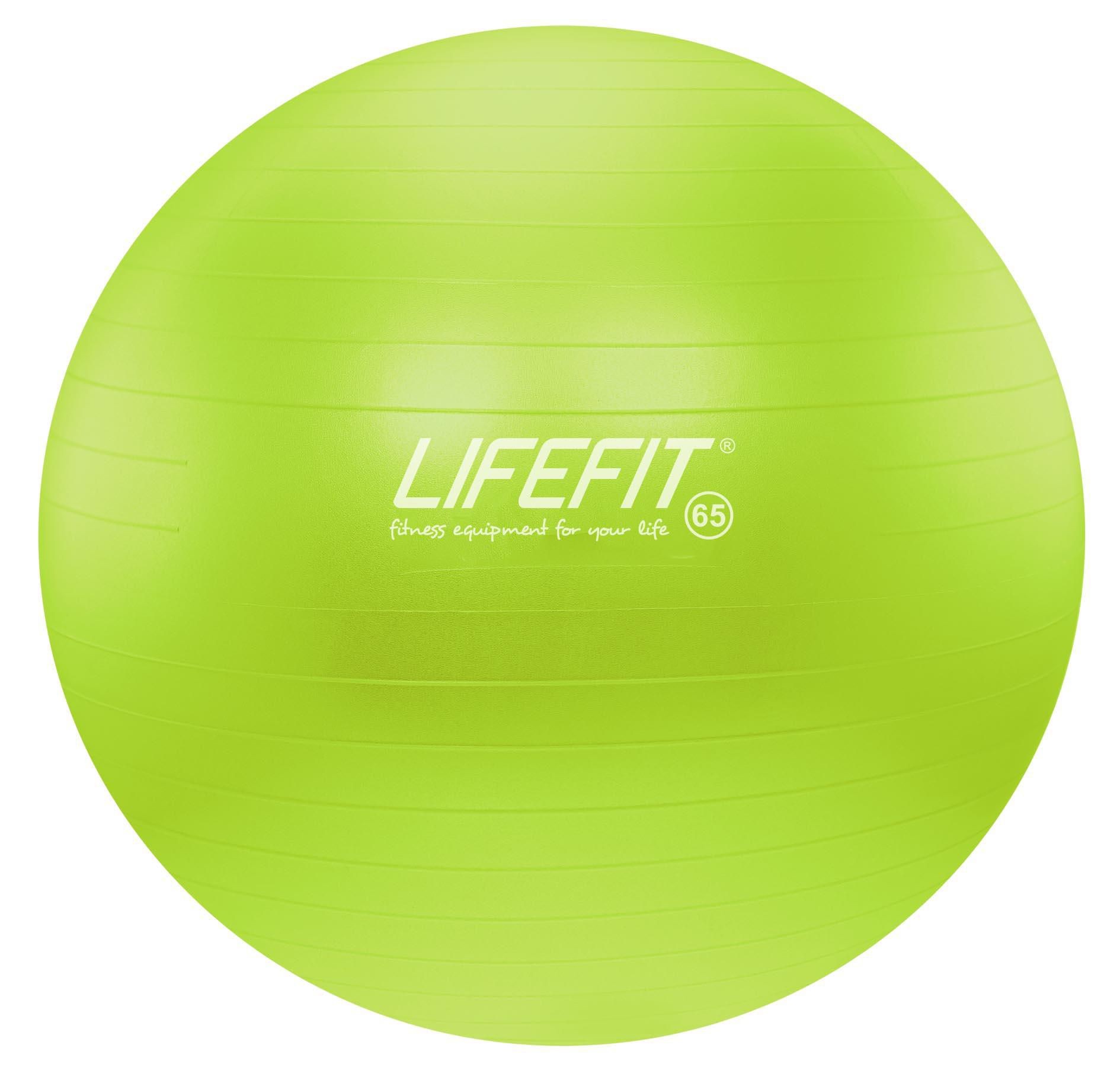 Domácnost a Zahrada - Gymnastický míč LIFEFIT ANTI-BURST 65 cm, zelený
