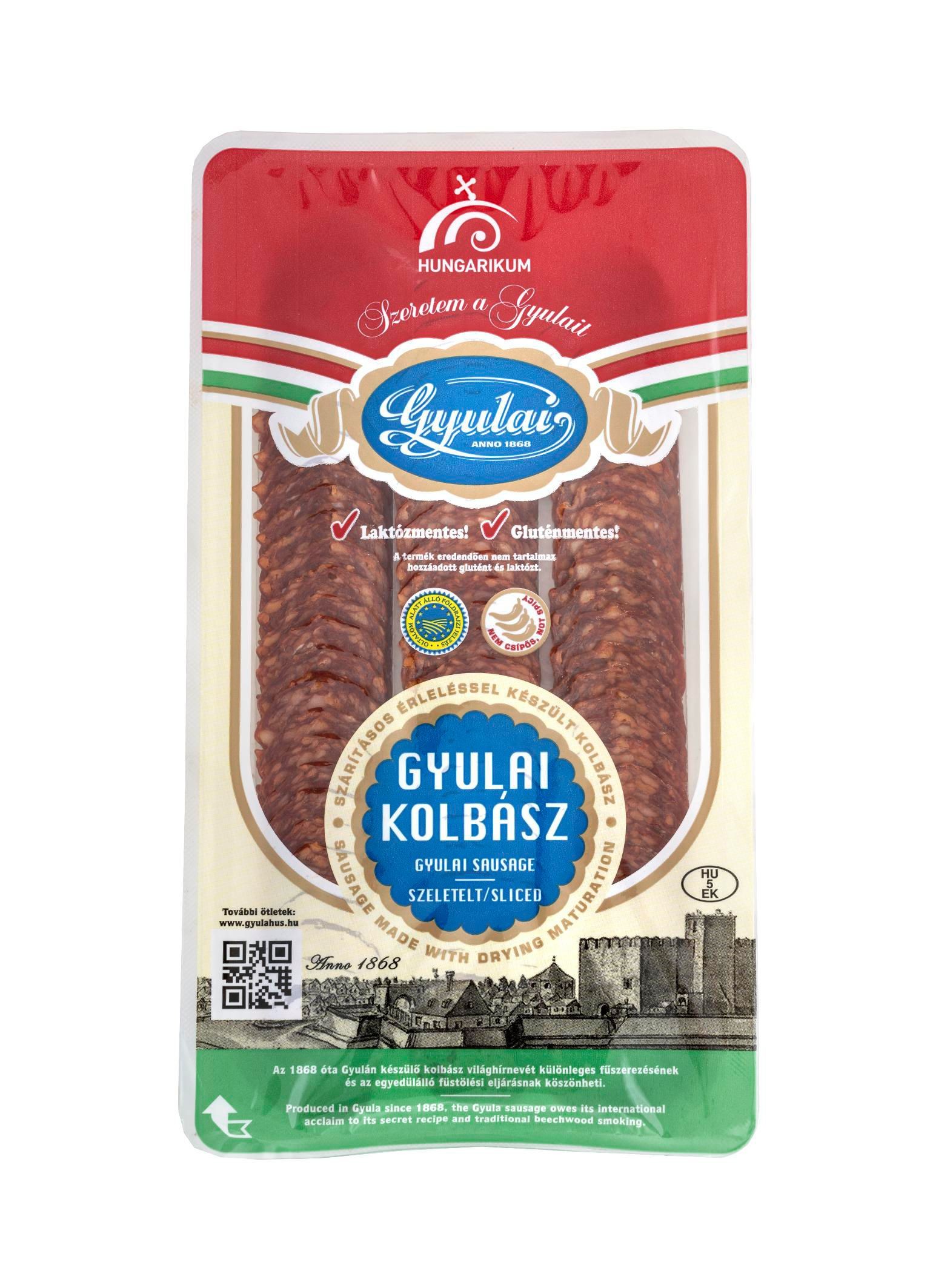 Uzeniny a lahůdky - Gyulai Klobása krájená 80 g