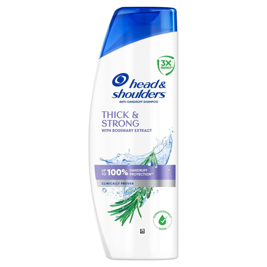 Drogerie a kosmetika - H&S  Šampon Thick & Strong 400ml