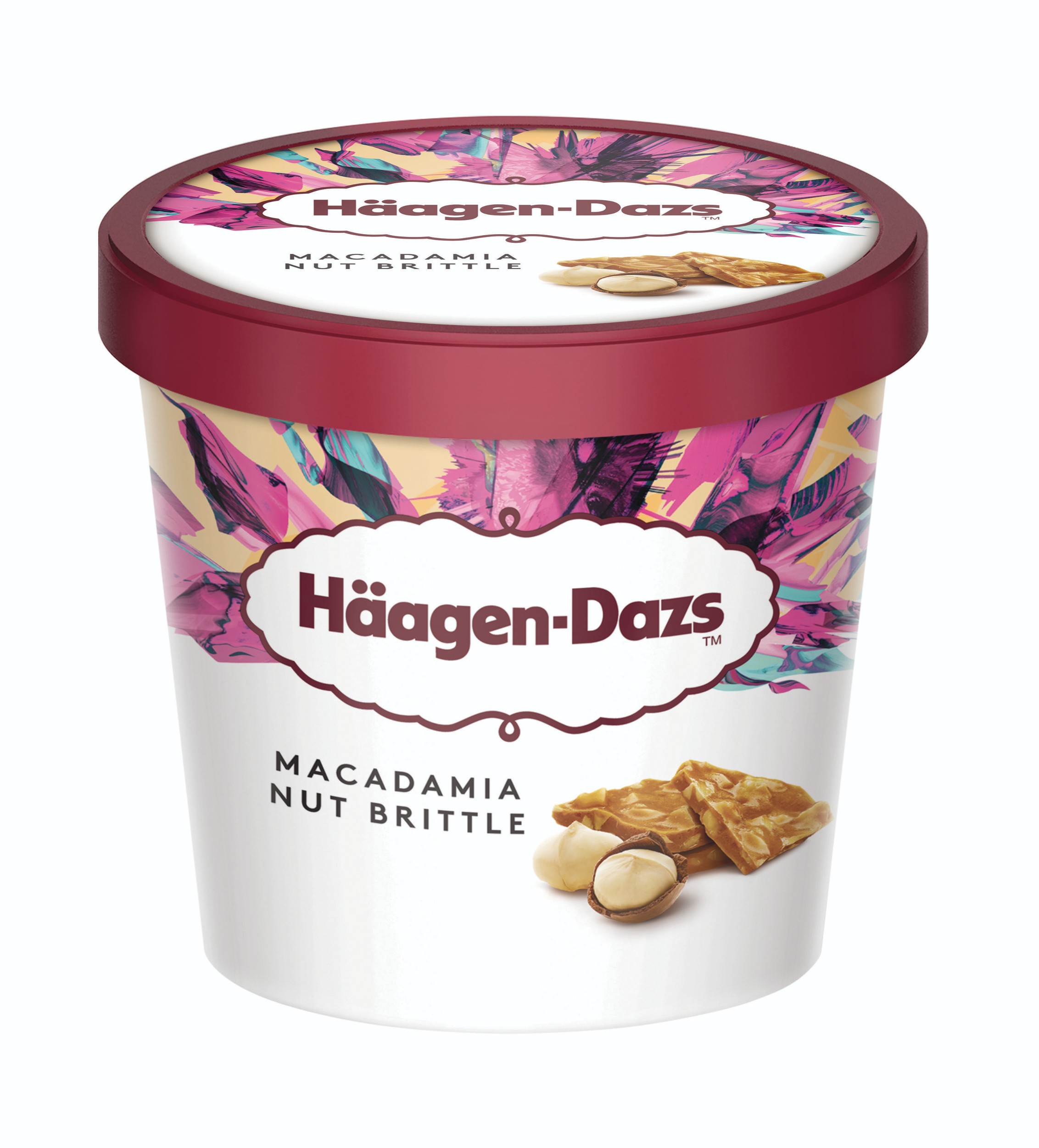 Mražené potraviny - Häagen Dazs Makadamiový ořech 95 ml