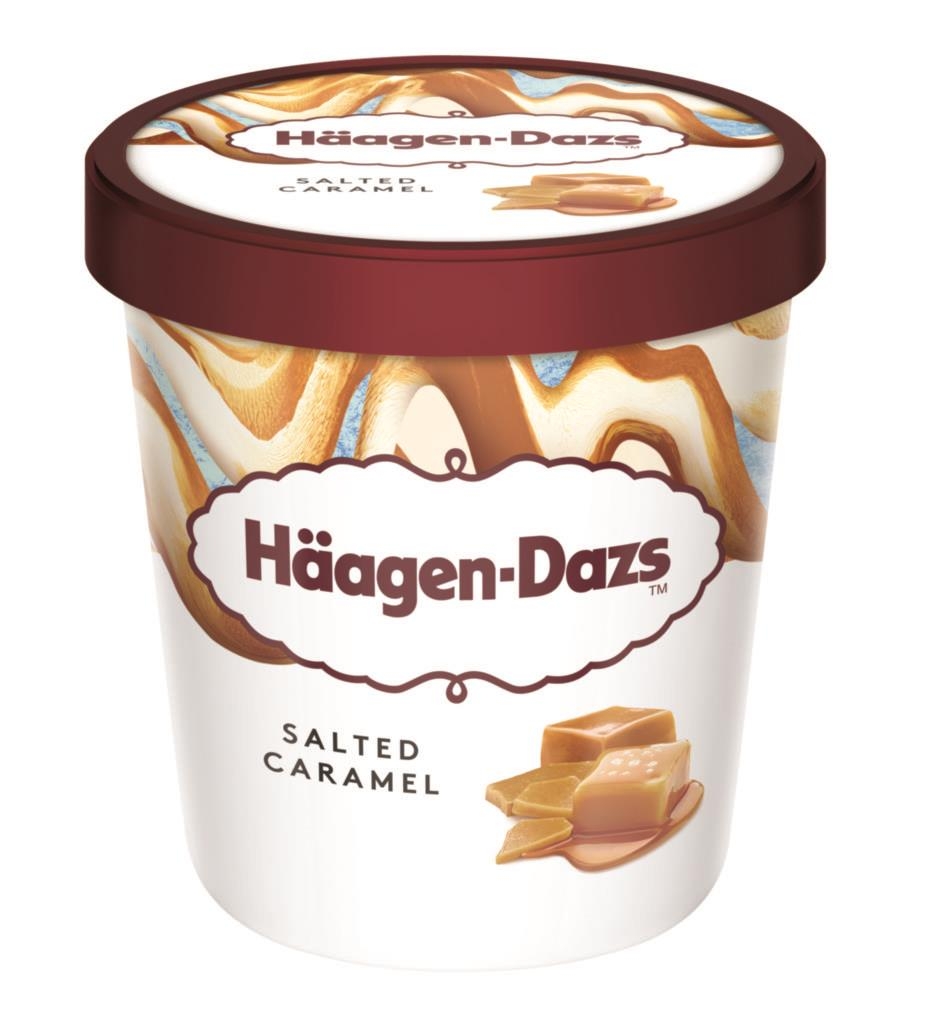 Mražené potraviny - Häagen-Dazs Salted Caramel 460 ml