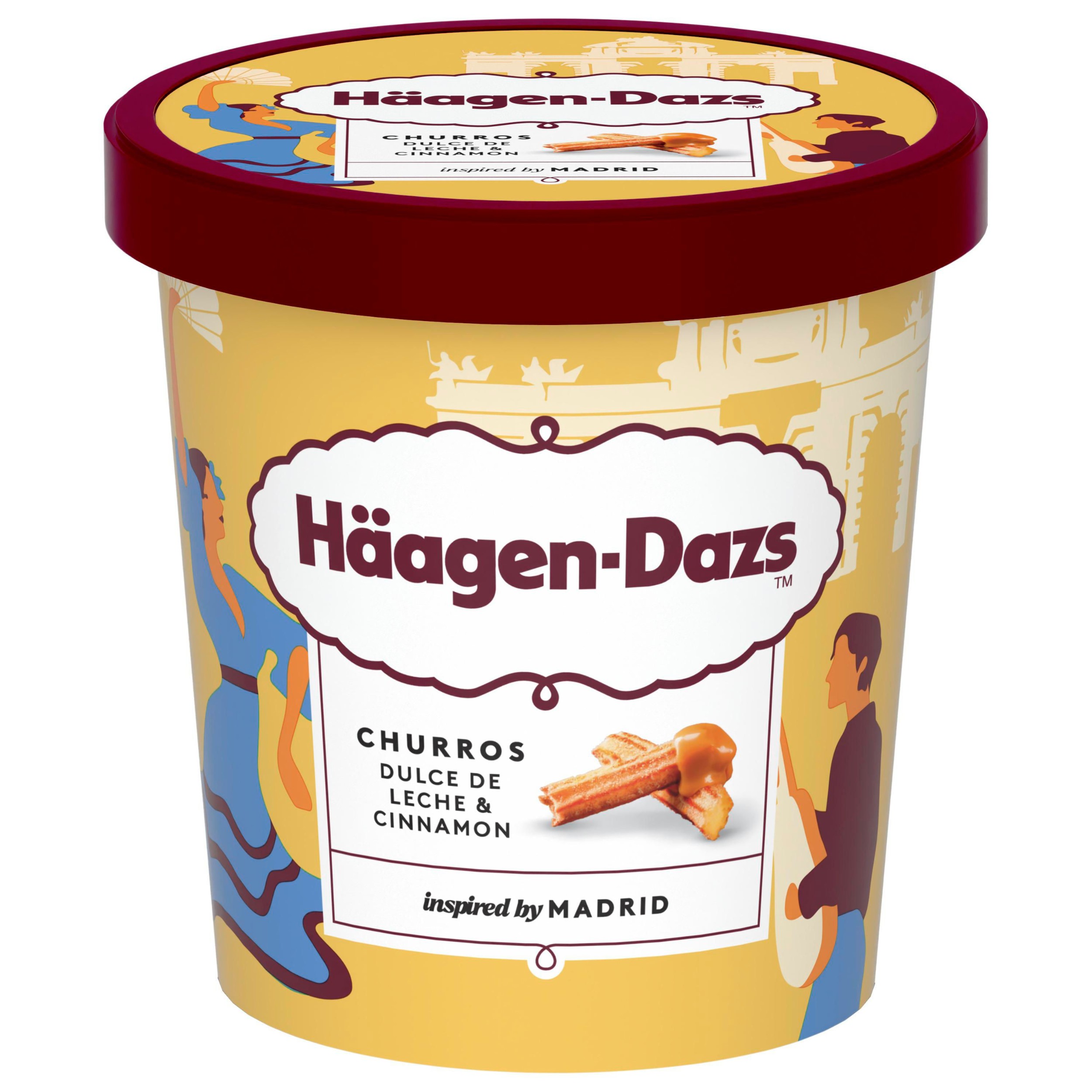 Mražené potraviny - Häagen Dazs zmrzlina Churros 420ml