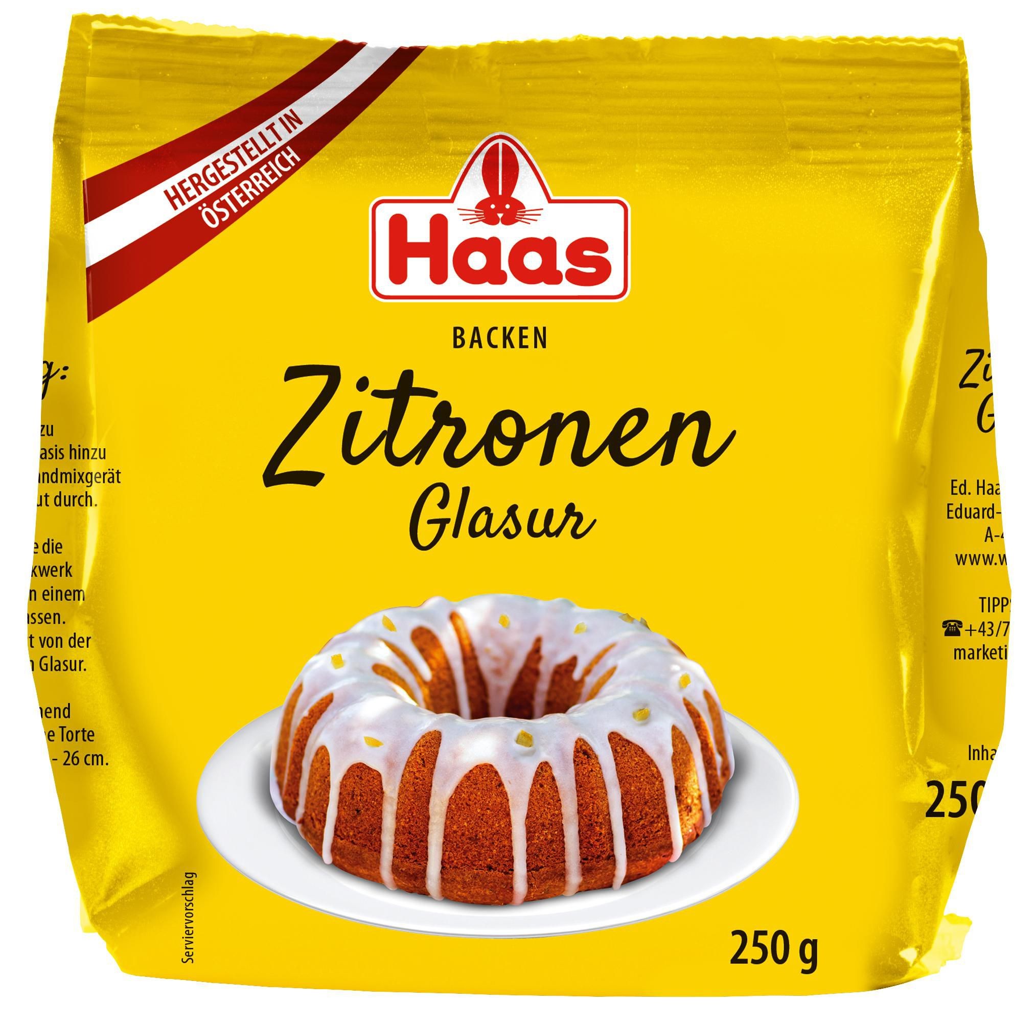 Trvanlivé potraviny - Haas Poleva s citronovou příchutí 250g