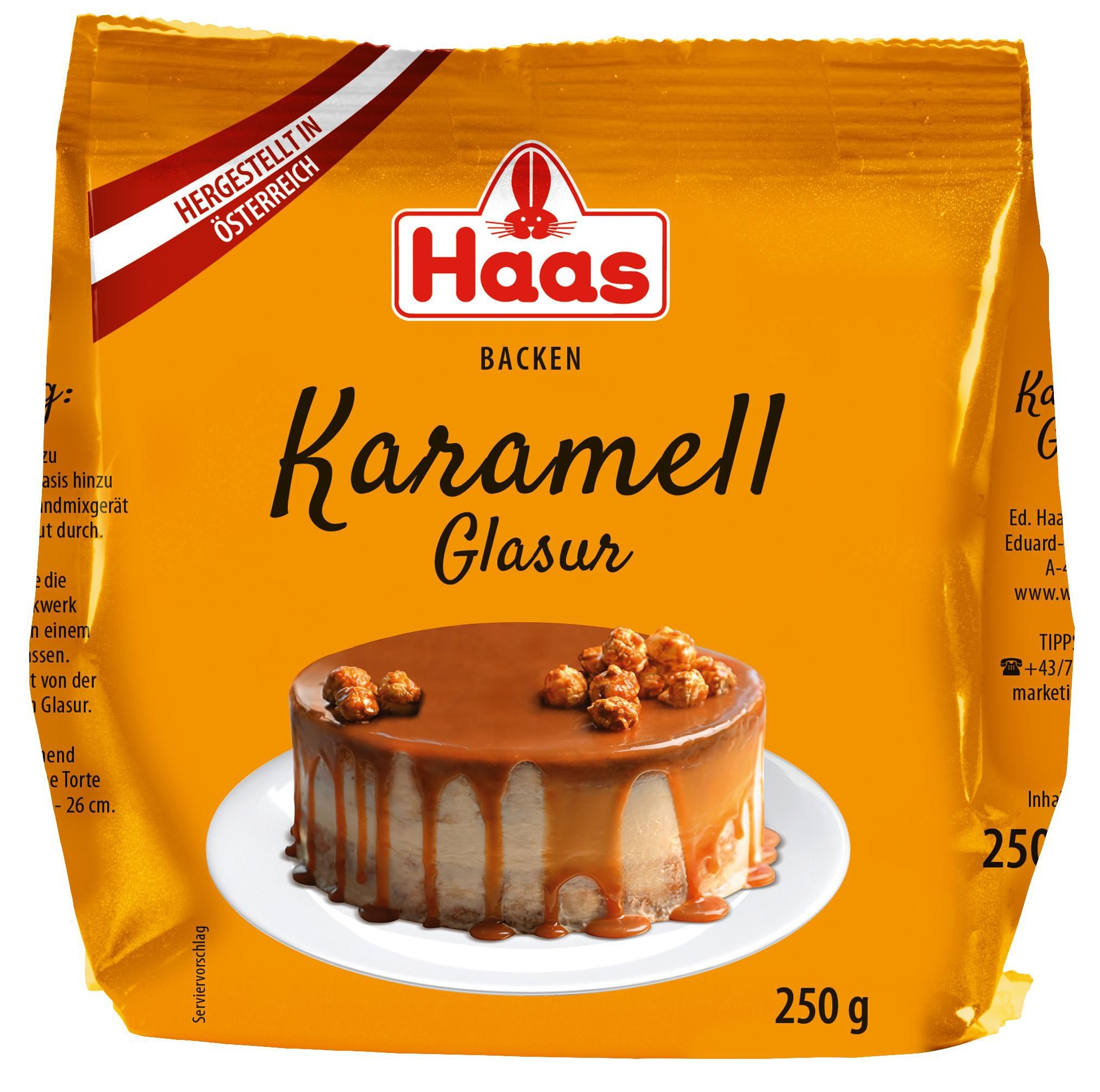Trvanlivé potraviny - Haas Poleva s karamelovou příchutí 250g